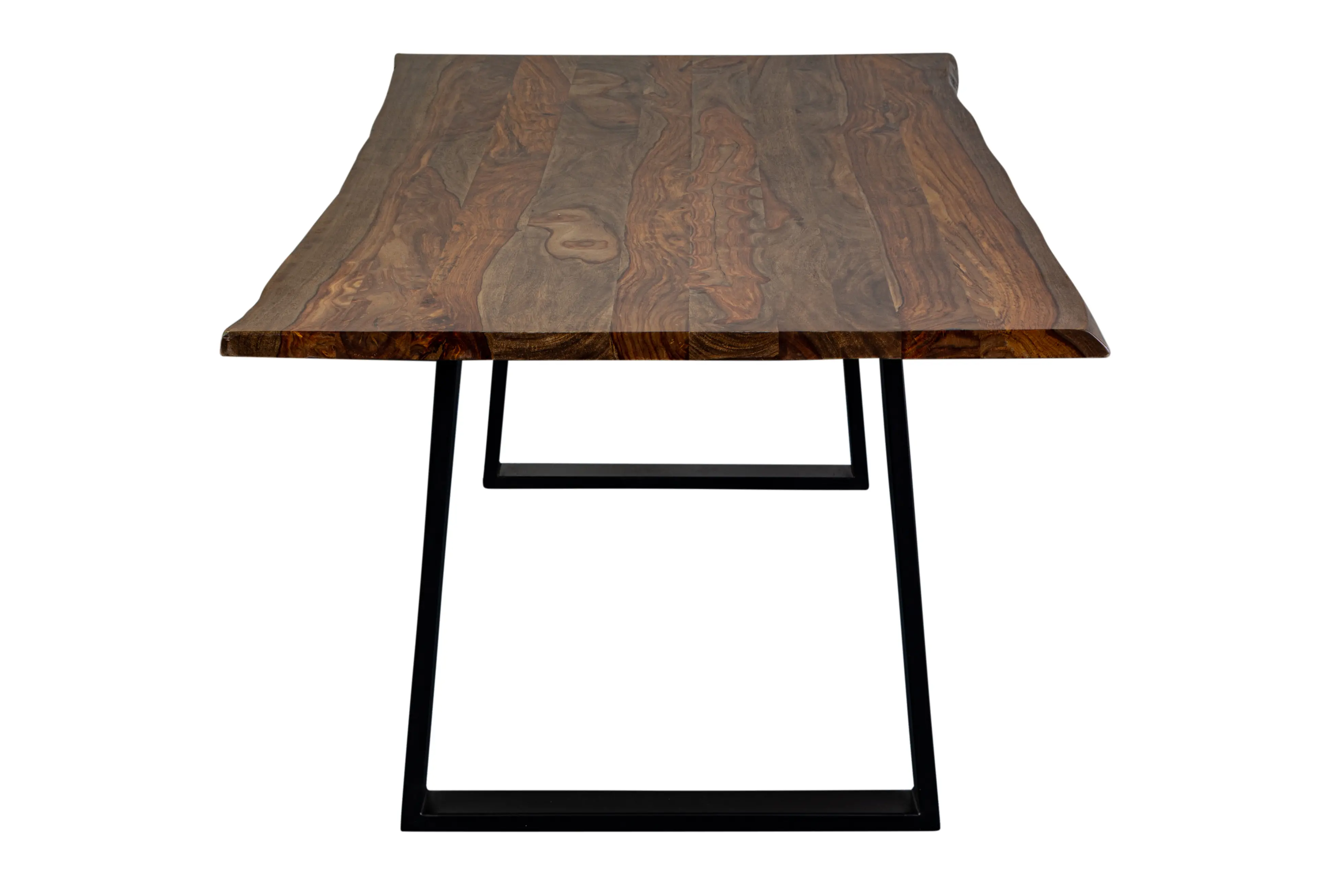 Manzanita Natural Wood and Iron 82  Dining Table-3