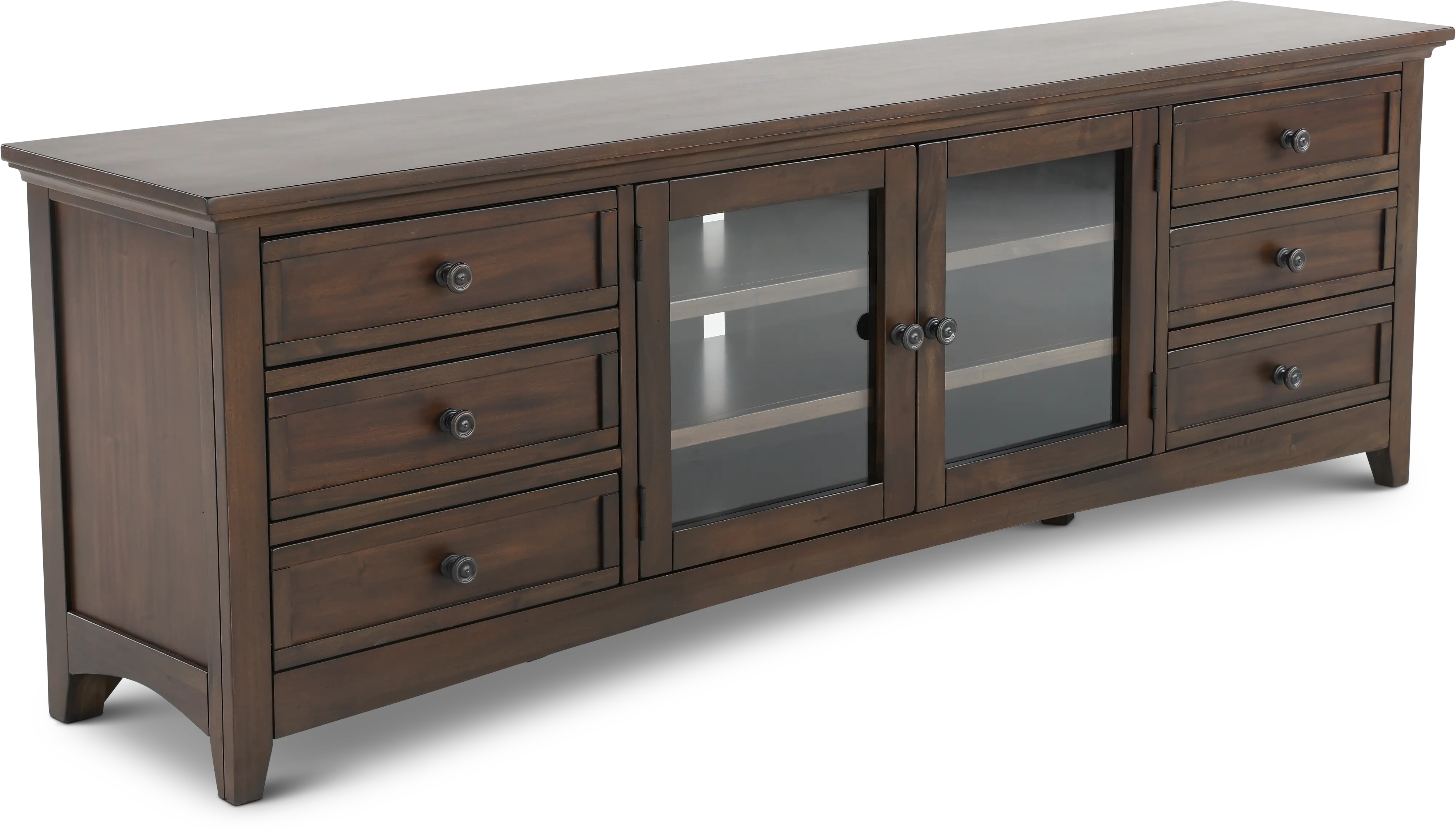 Marlo Brown 82  TV Stand-4