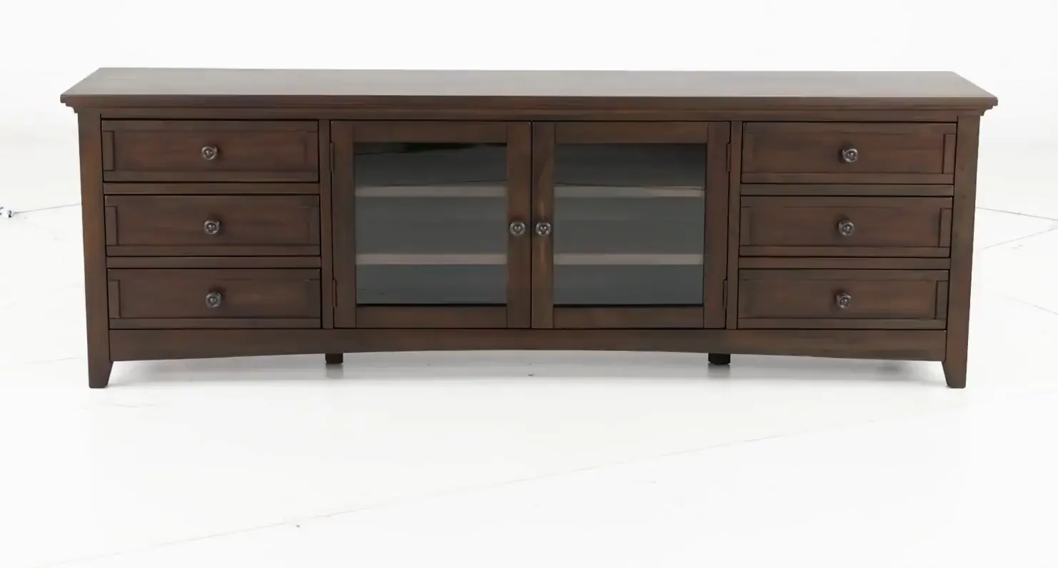 Marlo Brown 82  TV Stand-5