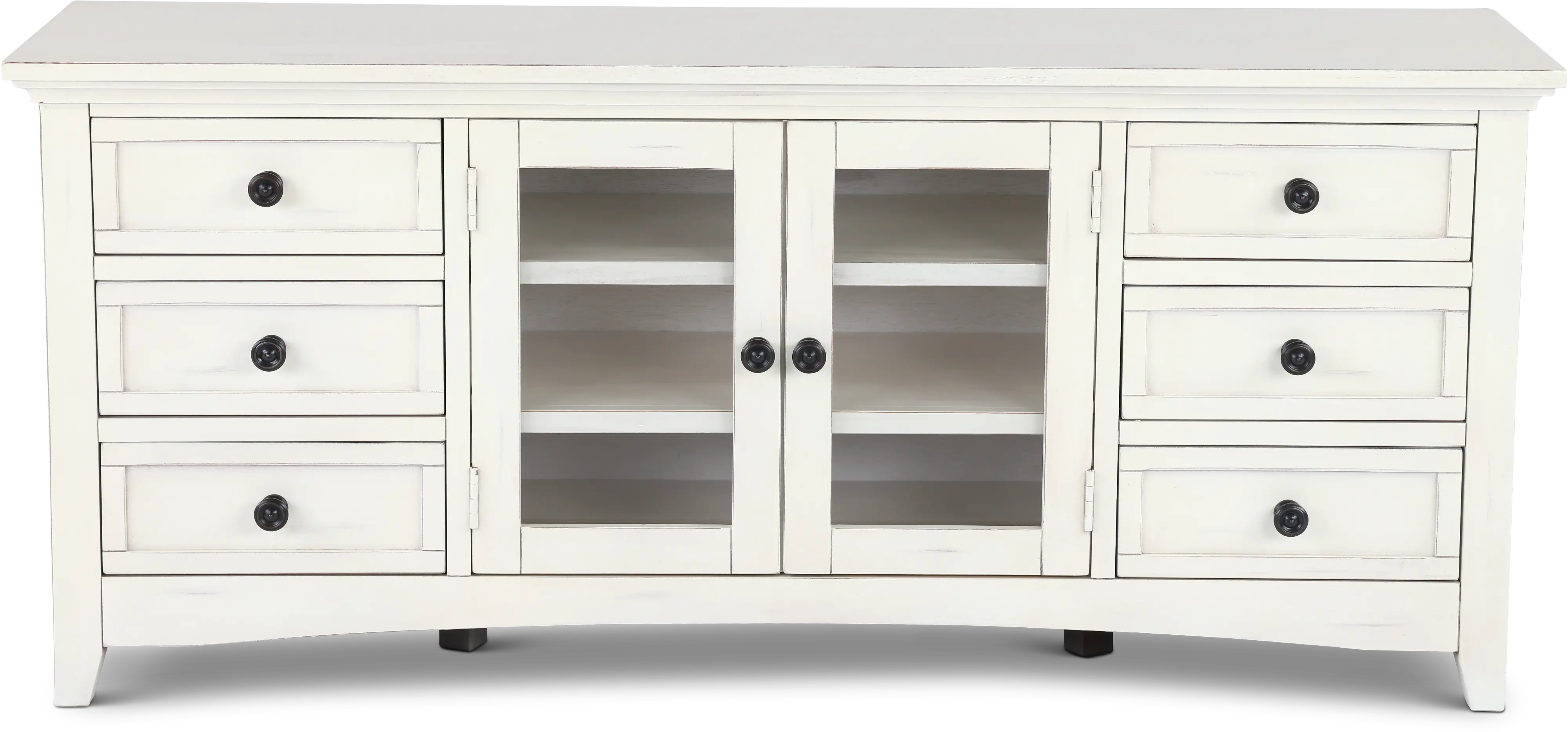 Marlo Marble White 62  TV Stand-1