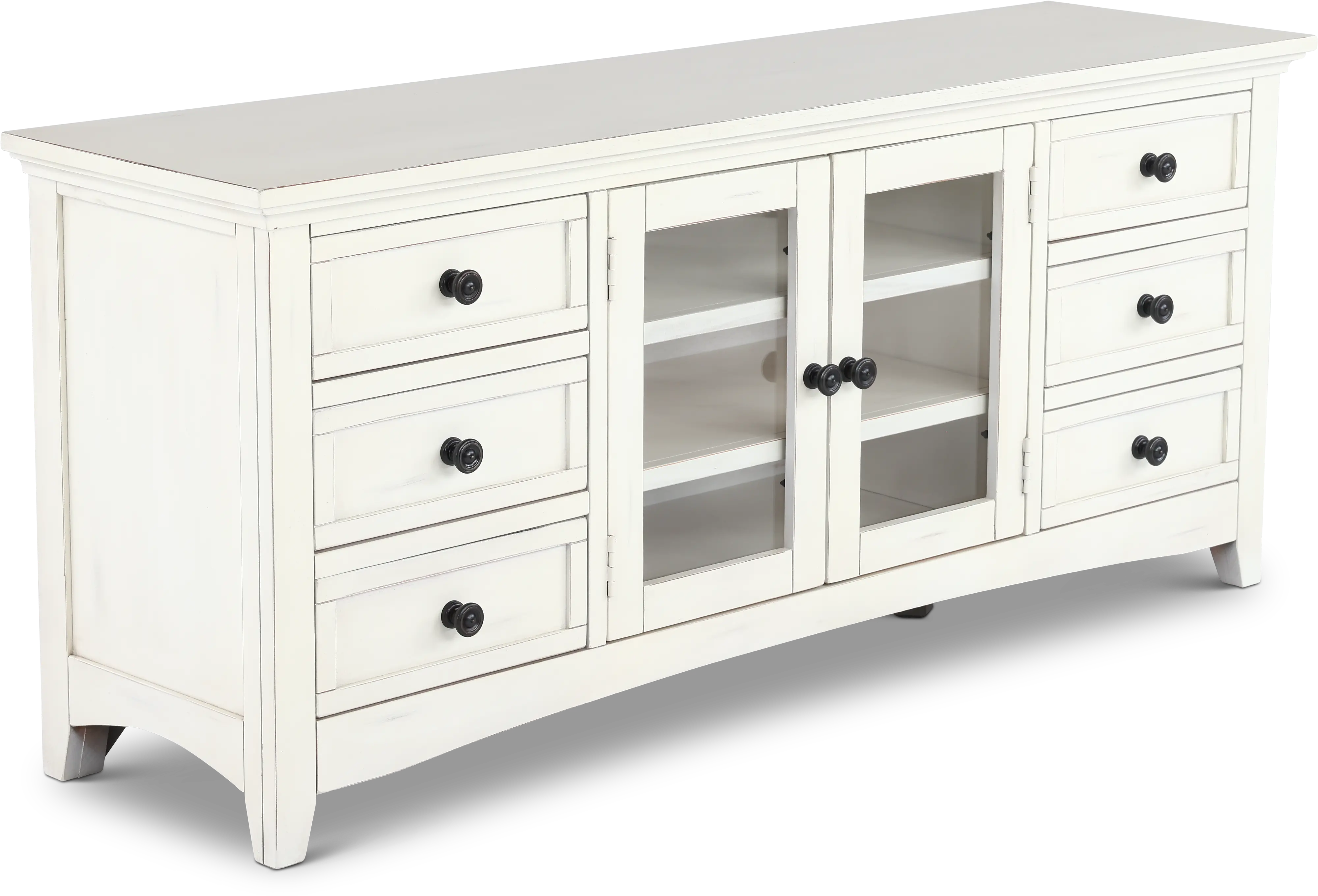 Marlo Marble White 62  TV Stand-4