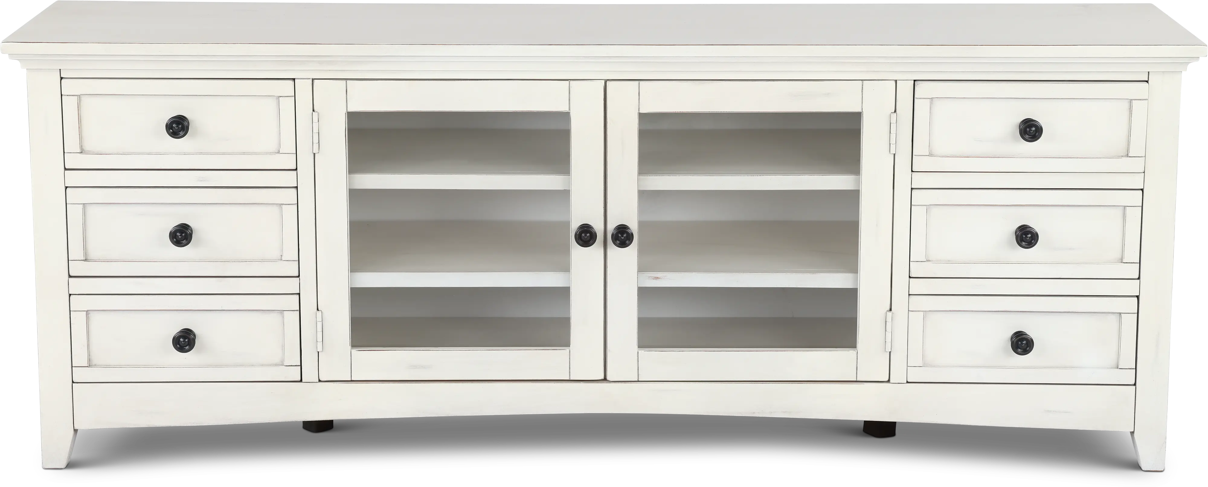 Marlo Marble White 72  TV Stand-1