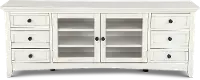 Marlo Marble White 72  TV Stand
