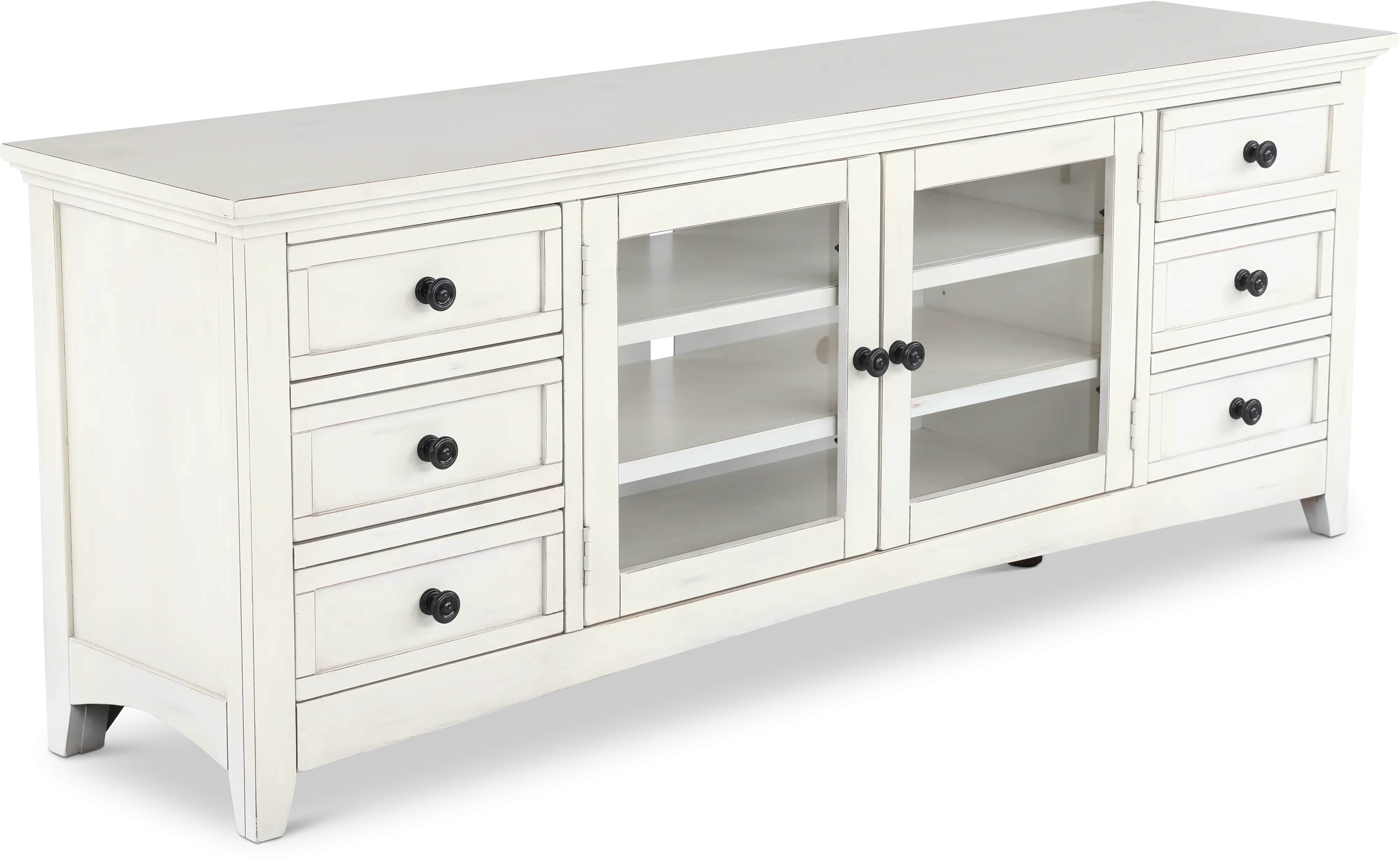 Marlo Marble White 72  TV Stand-4