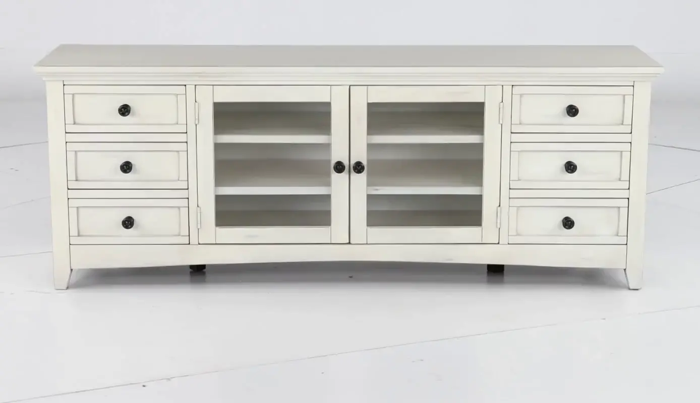 Marlo Marble White 72  TV Stand-9