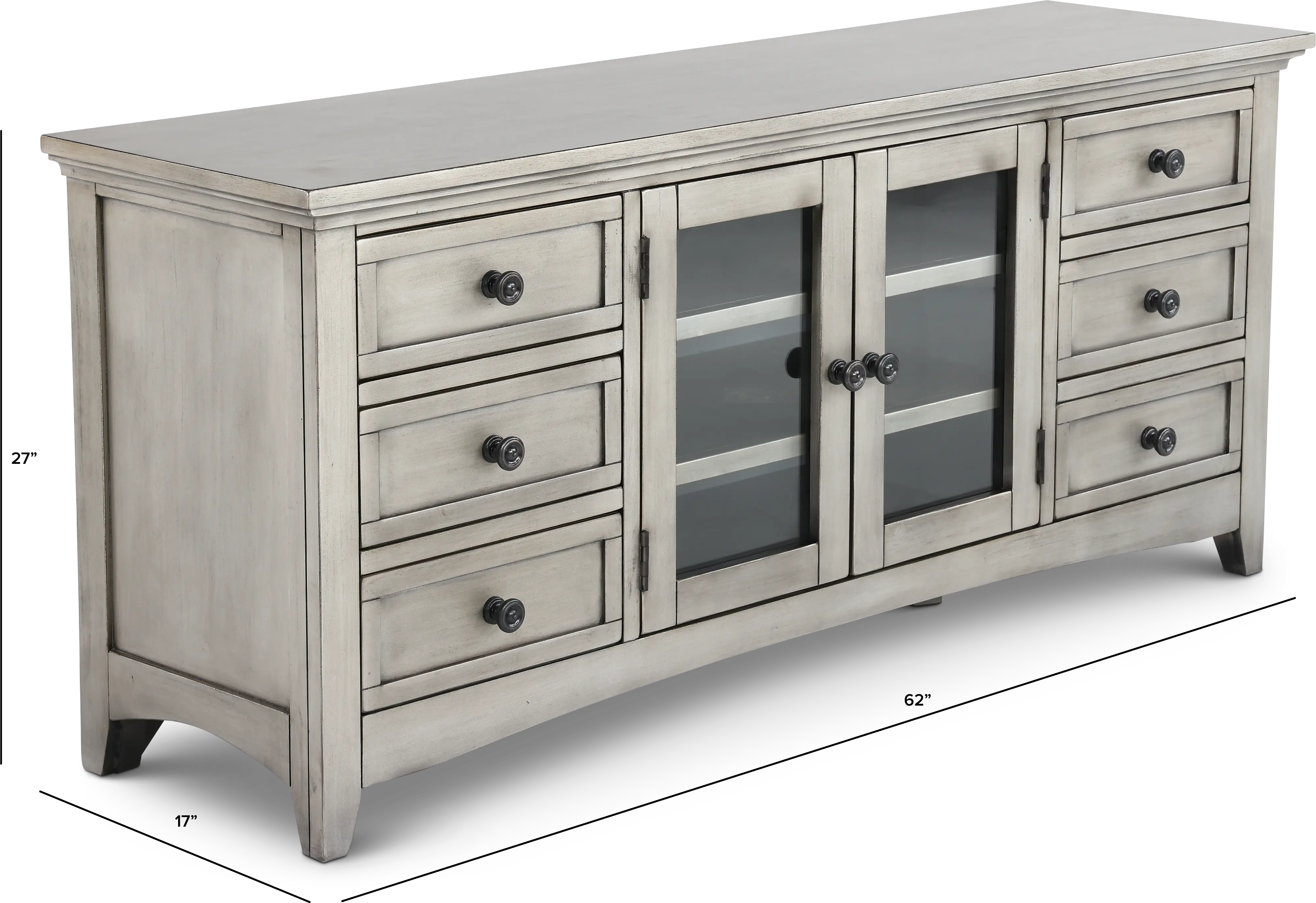 Marlo Gray 62  TV Stand-3