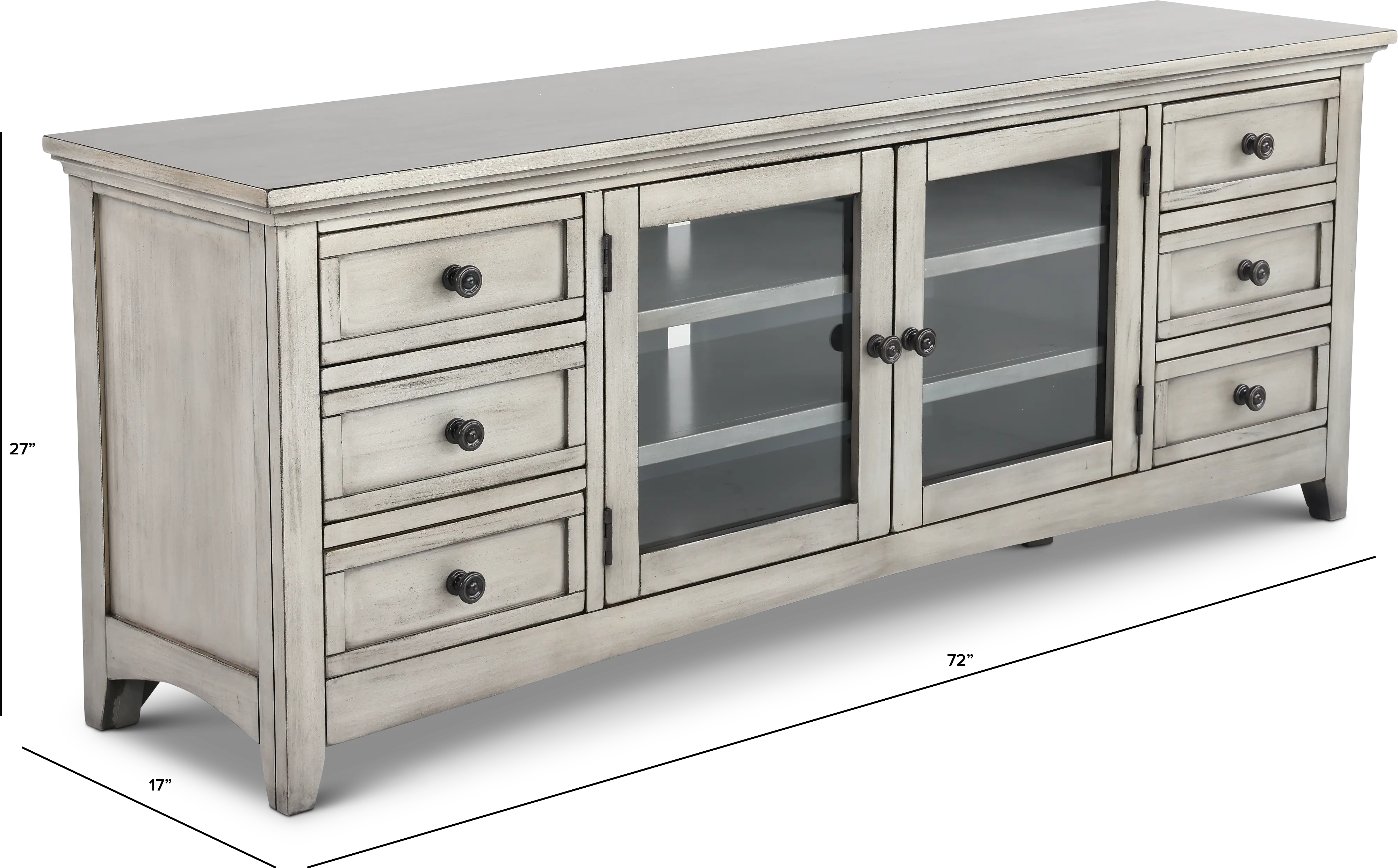 Marlo Gray 72  TV Stand-3