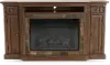 Heritage Brown 72  Electric Fireplace