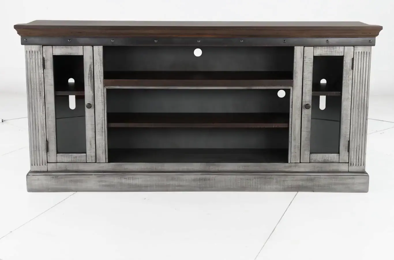 Avalon Gray 82  TV Stand-4