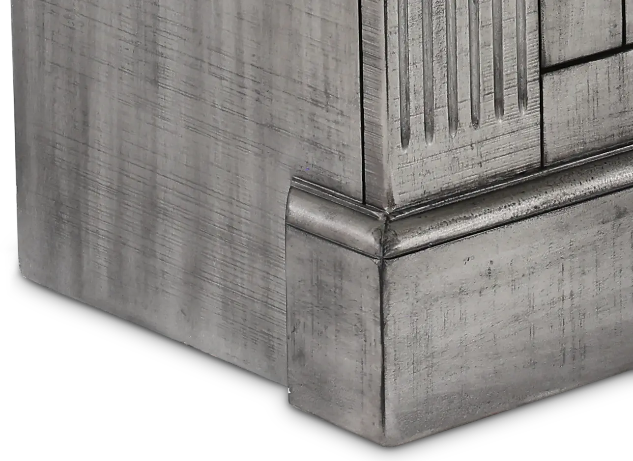Avalon Gray 82  TV Stand-7
