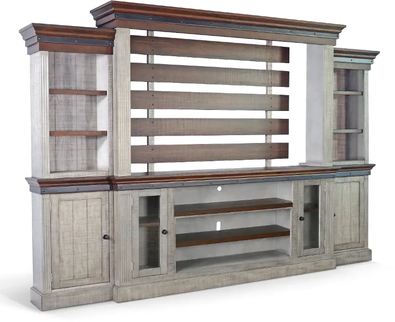 Avalon Gray Entertainment Center