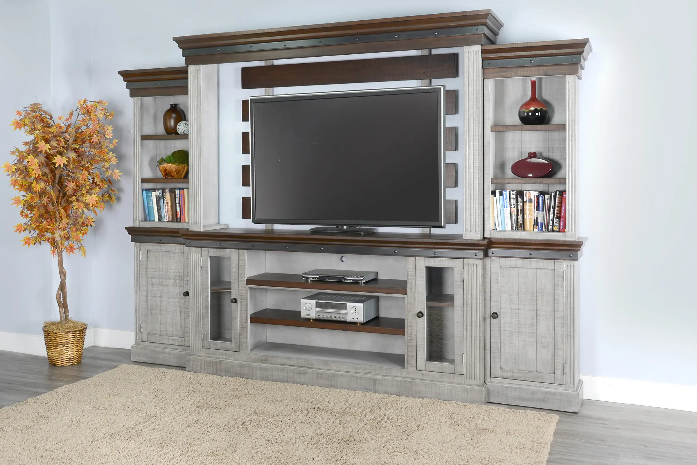 Avalon Gray Entertainment Center-2