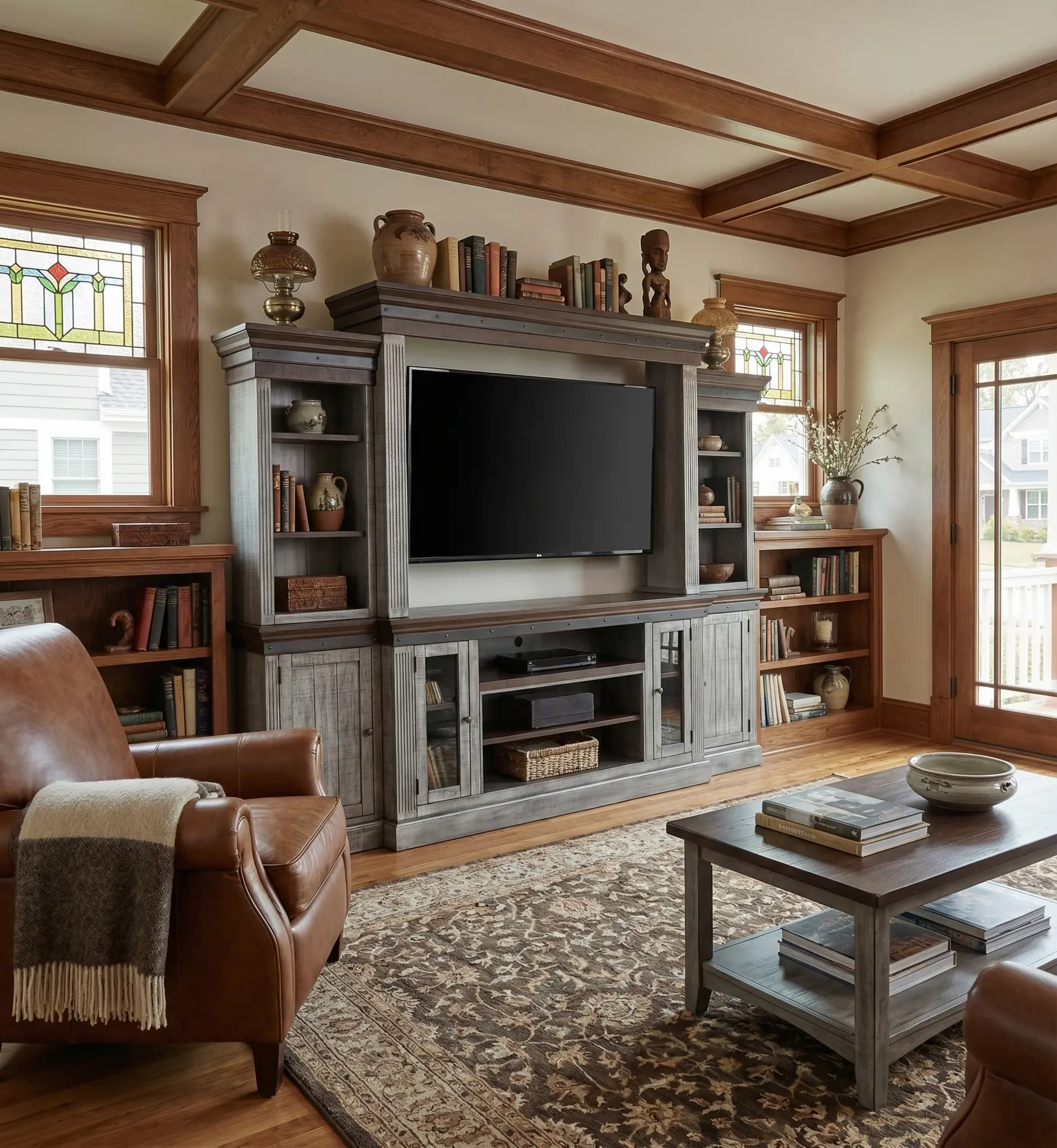 Avalon Gray Entertainment Center-2