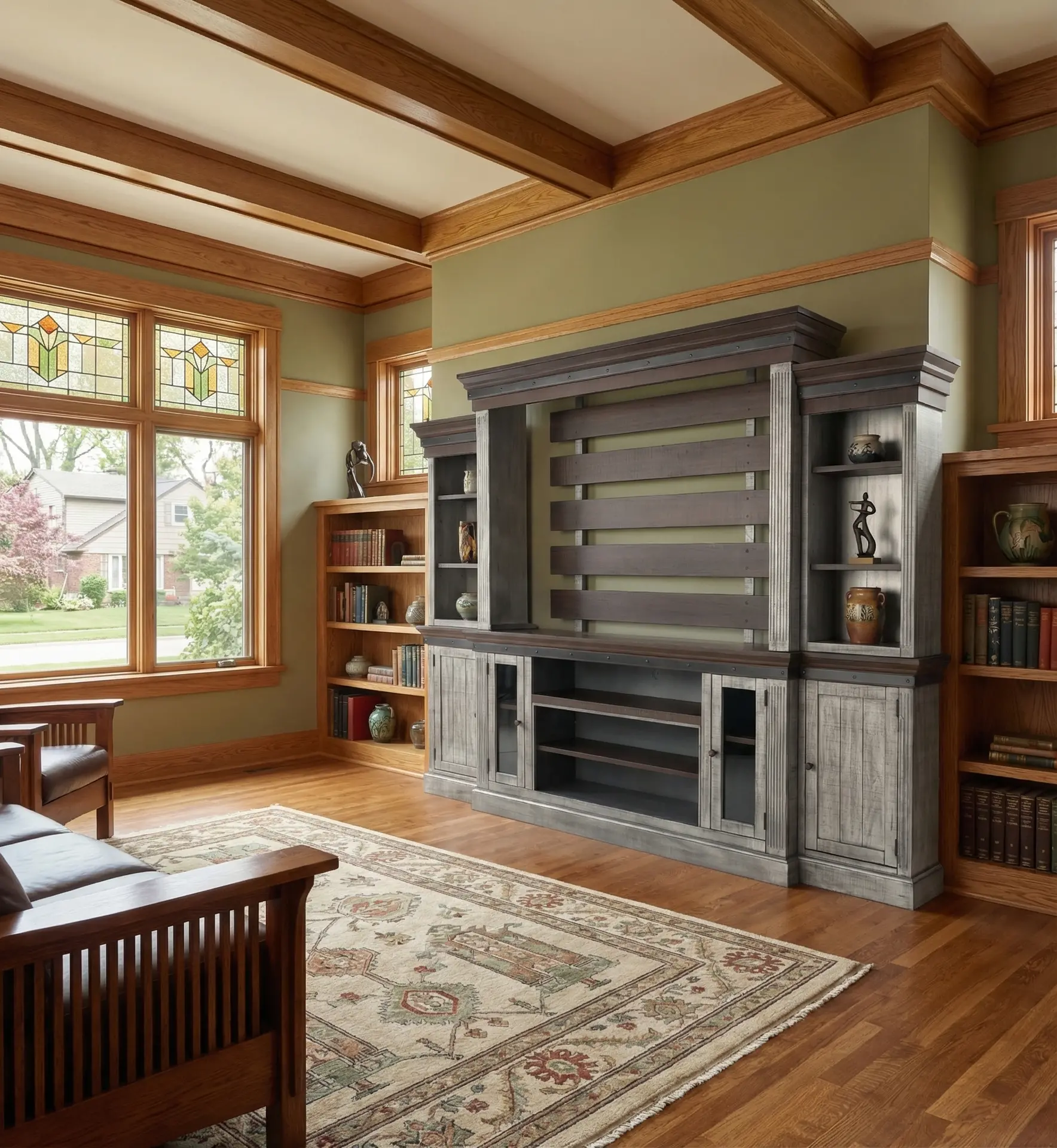 Avalon Gray Entertainment Center-9