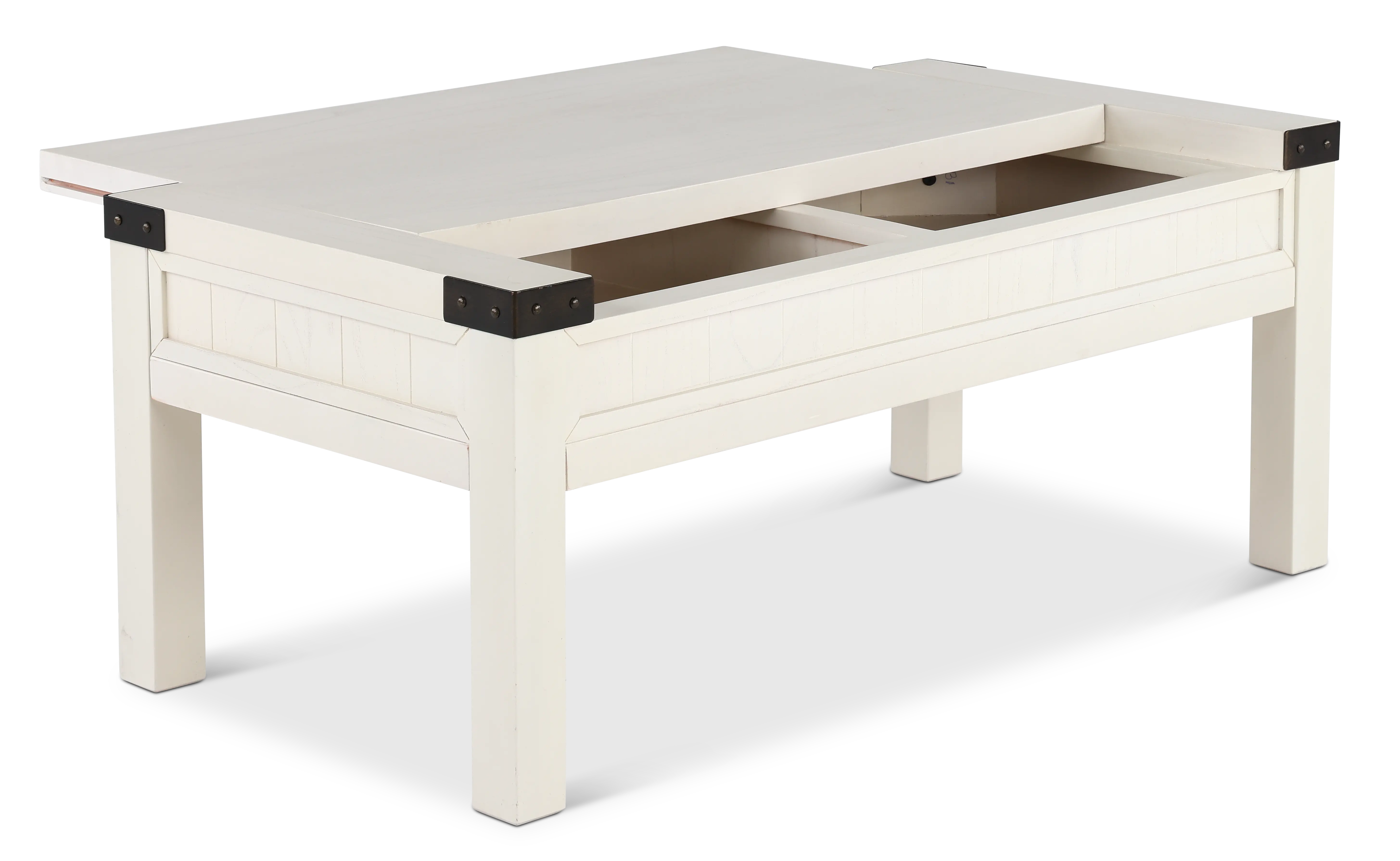 White River White Coffee Table-5