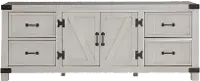 White River White 72  TV Stand