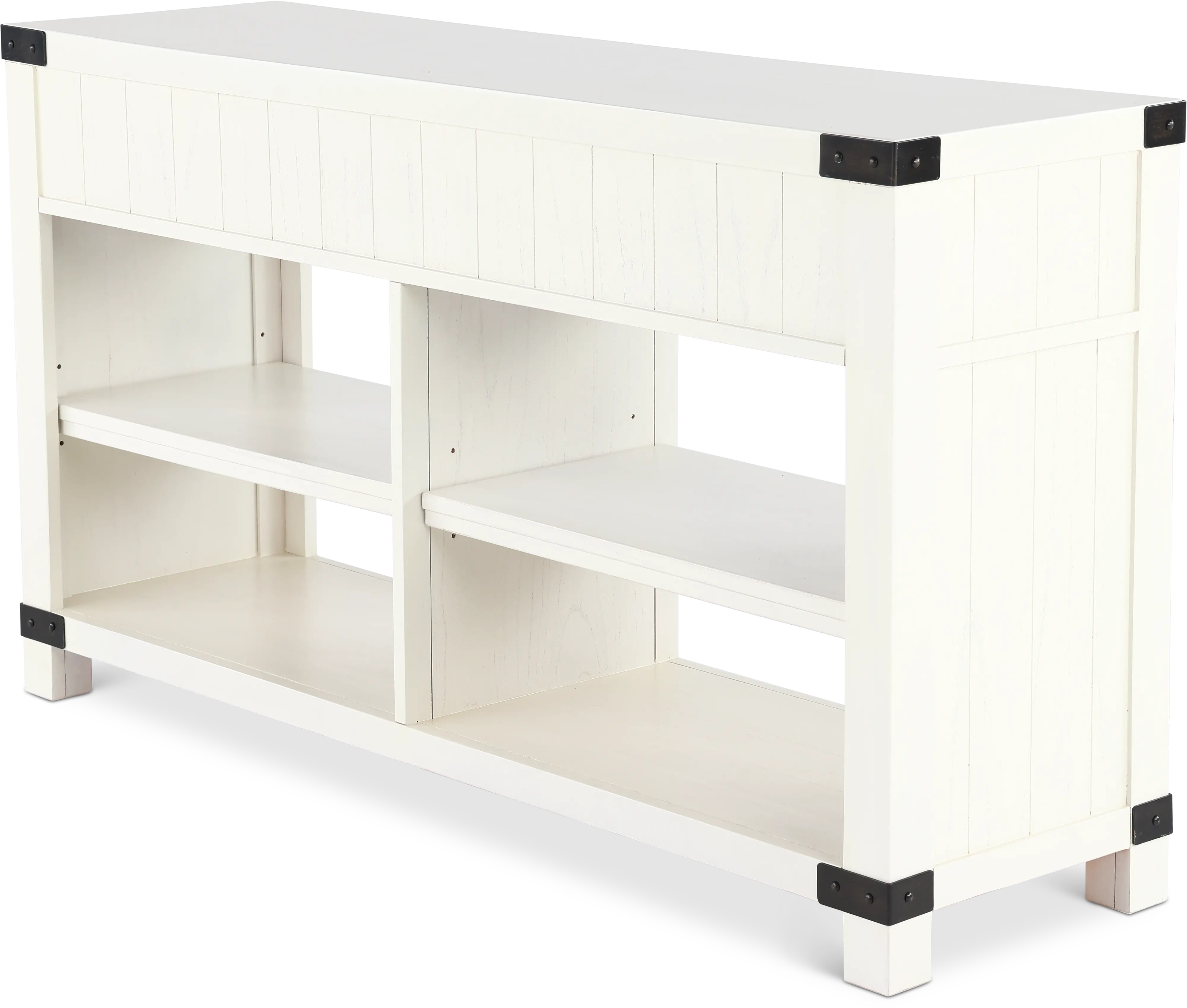 White River White Sofa Table-5