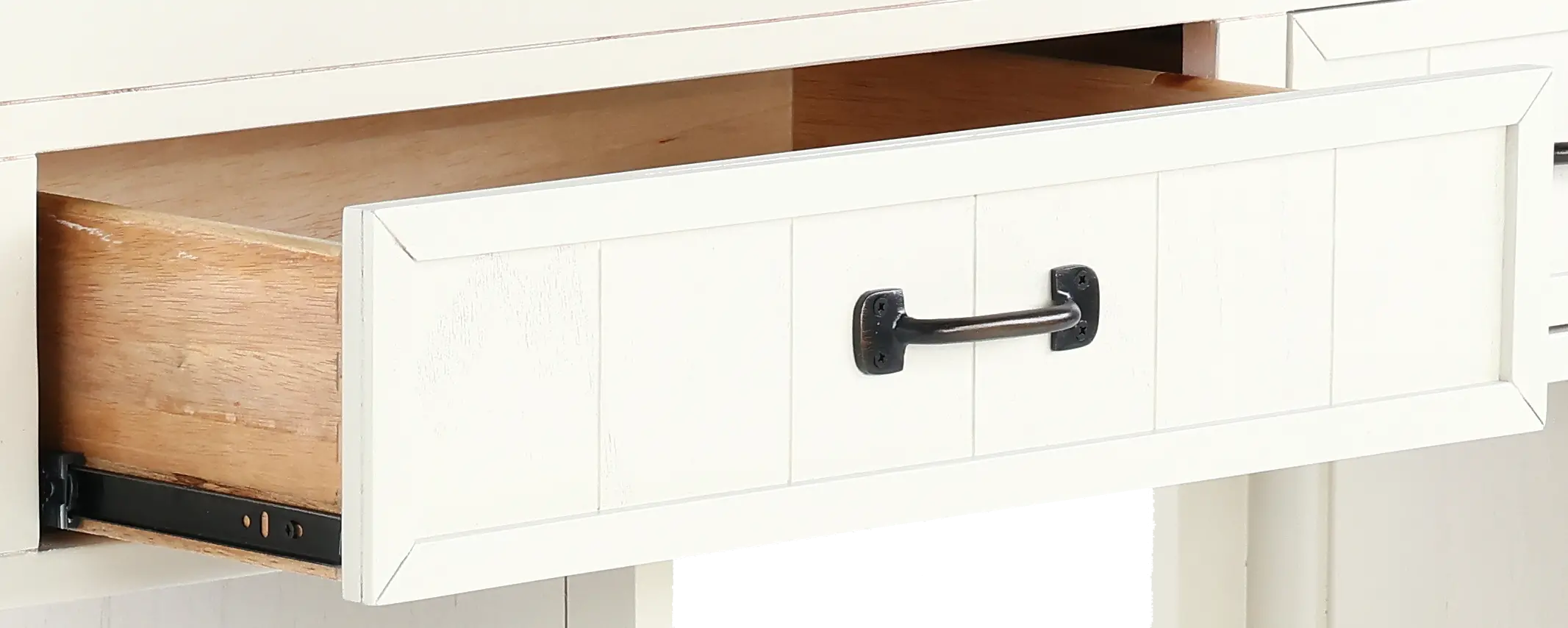 White River White Sofa Table-6