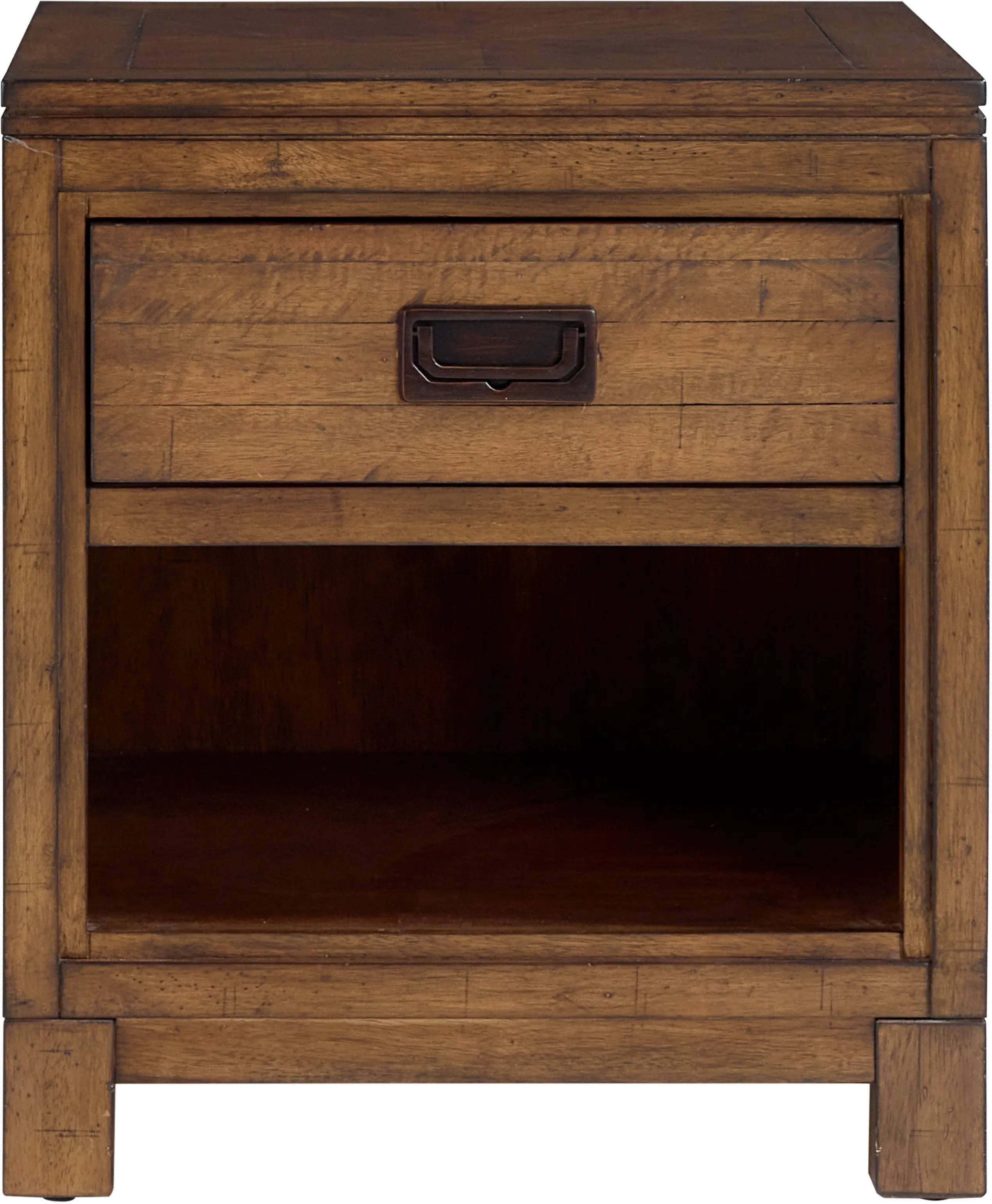Stoneyknol Brown Single Drawer End Table-2
