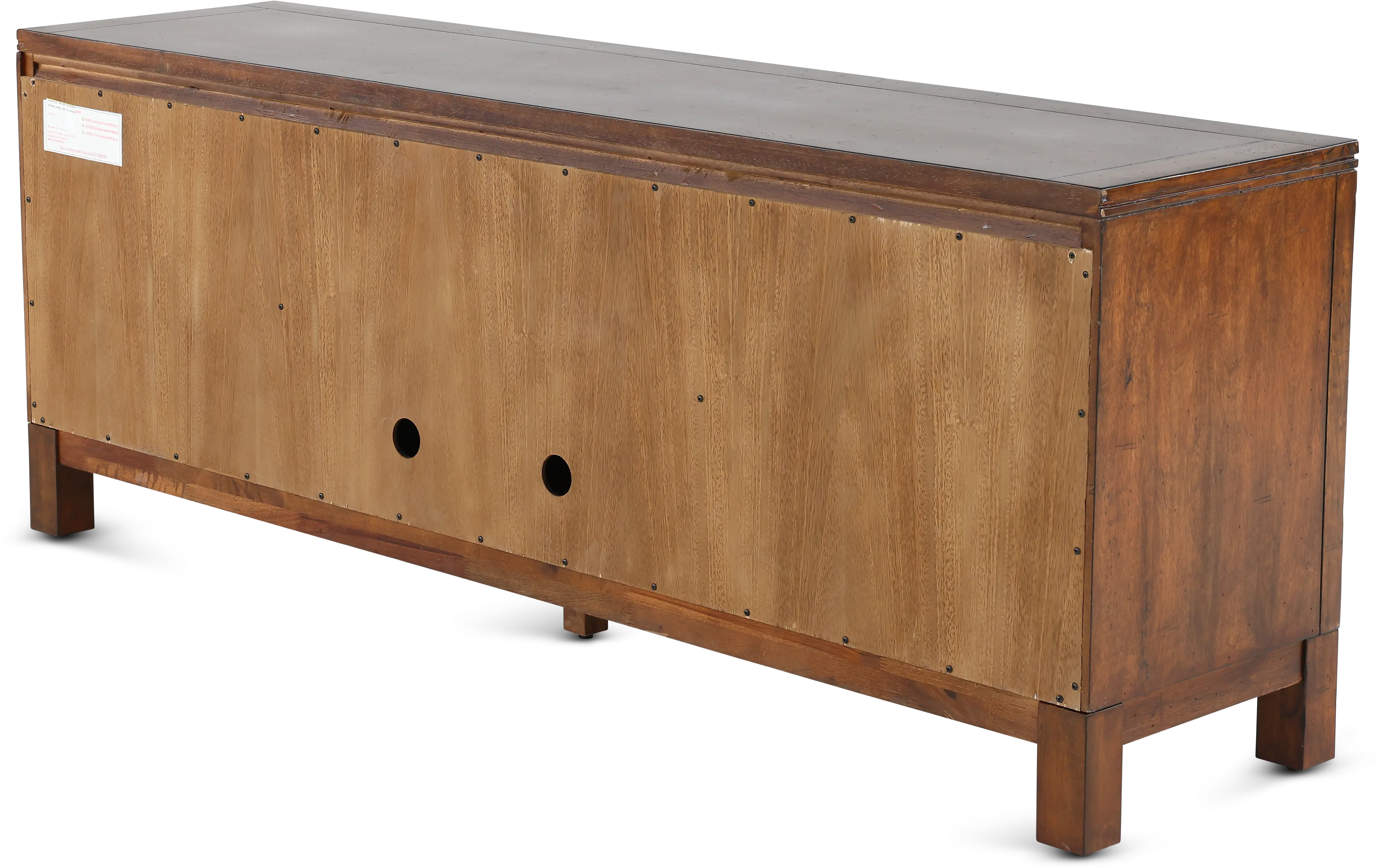 Stoney Knoll Brown 72  TV Stand-6