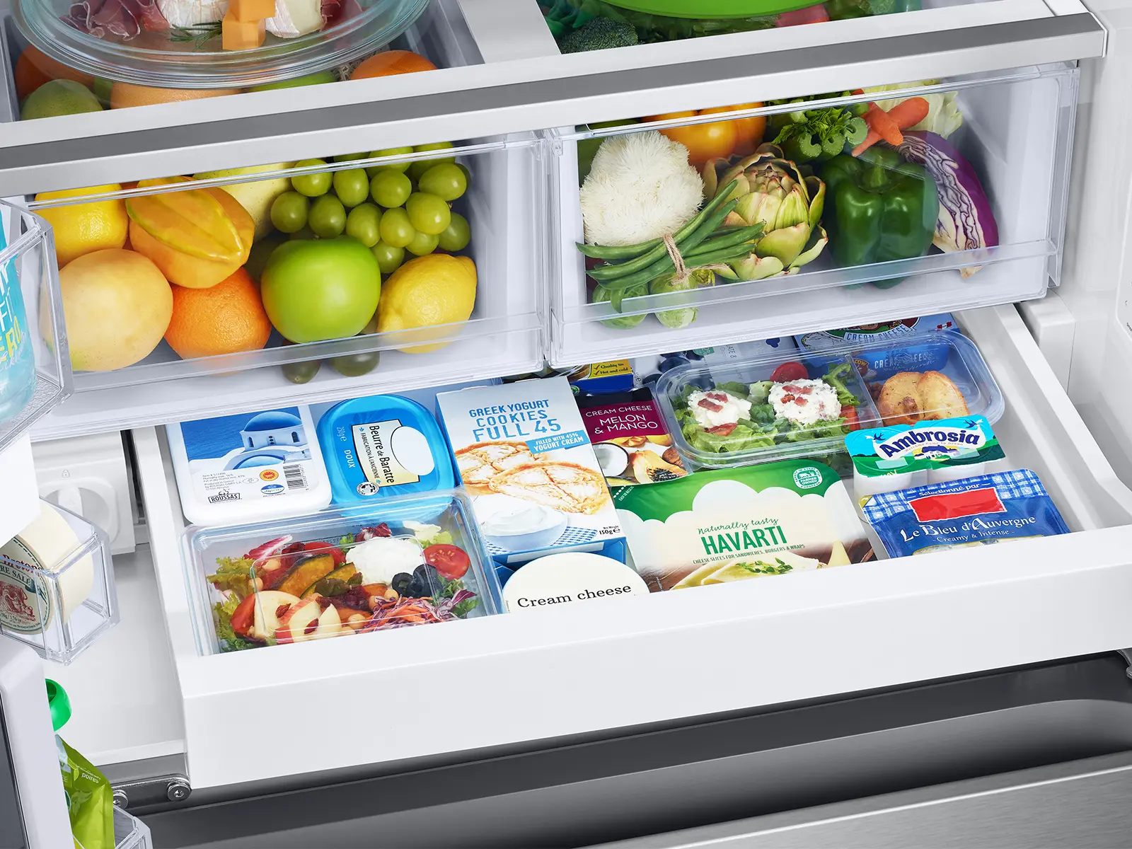 RF25C5551SR Samsung 24.5 Cu Ft French Door Refrigerator - Stainless Steel-11