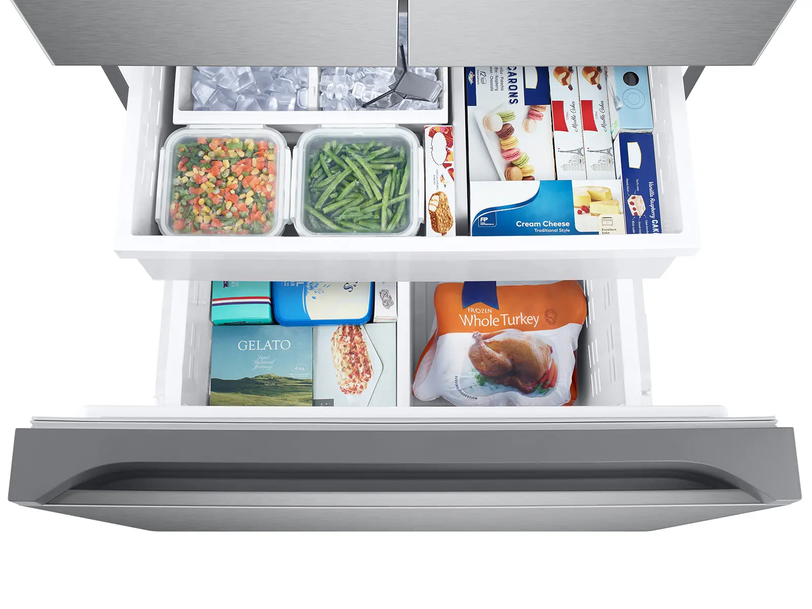 RF25C5551SR Samsung 24.5 Cu Ft French Door Refrigerator - Stainless Steel-13