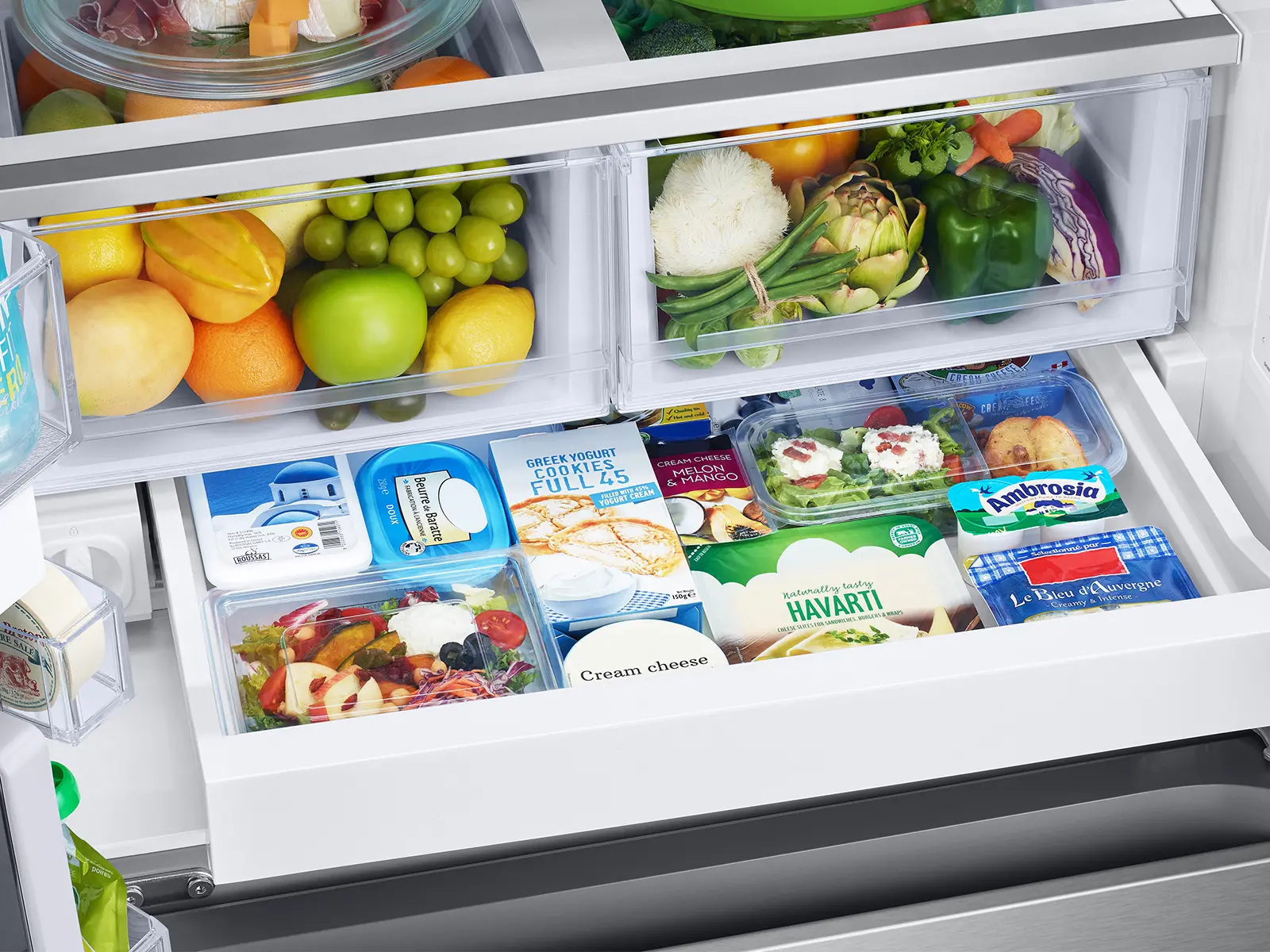 RF25C5551SR Samsung 24.5 Cu Ft French Door Refrigerator - Stainless Steel-14