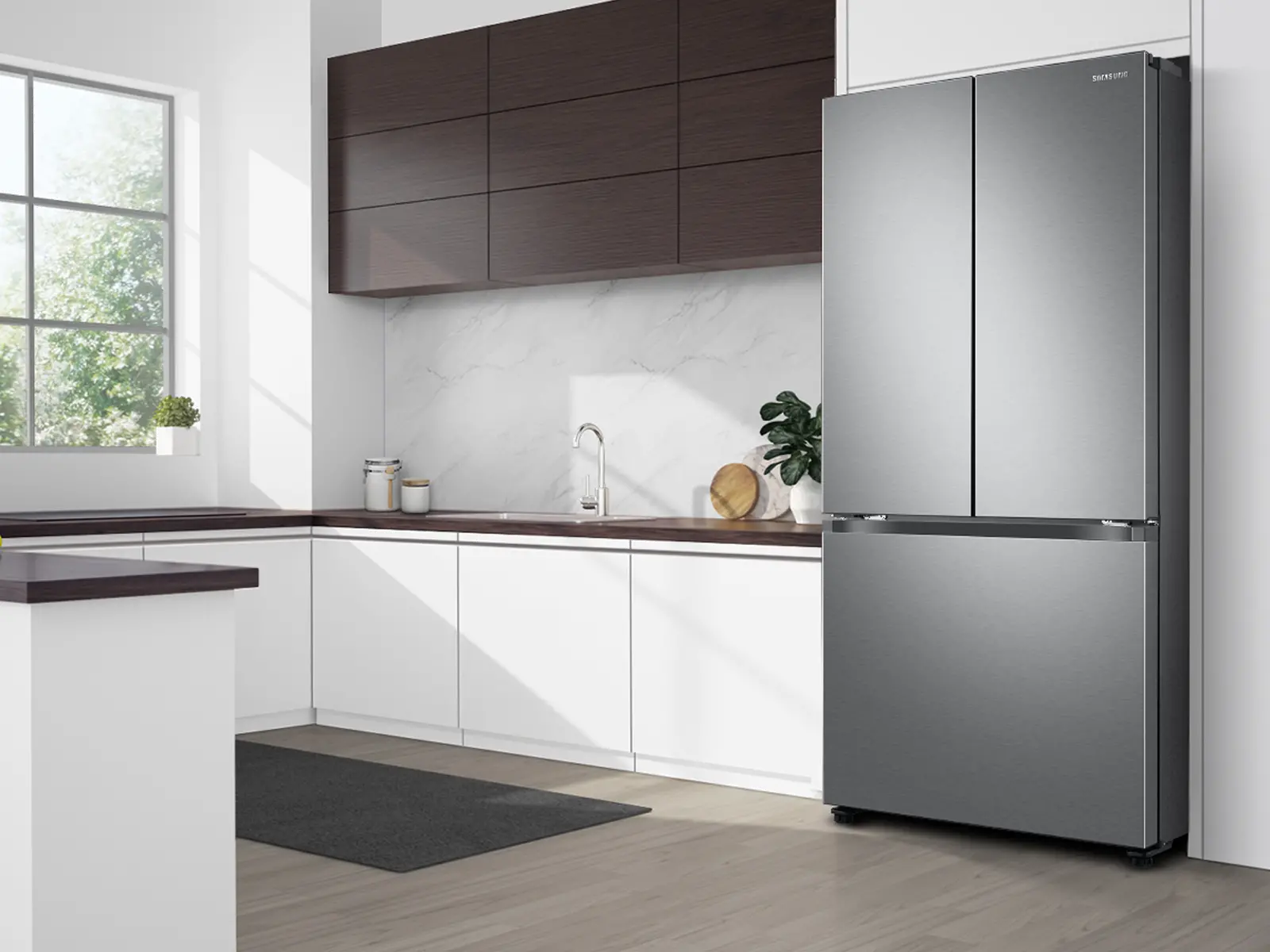 RF25C5551SR Samsung 24.5 Cu Ft French Door Refrigerator - Stainless Steel-3