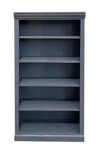 Jackson Gray Wash 60  Bookcase