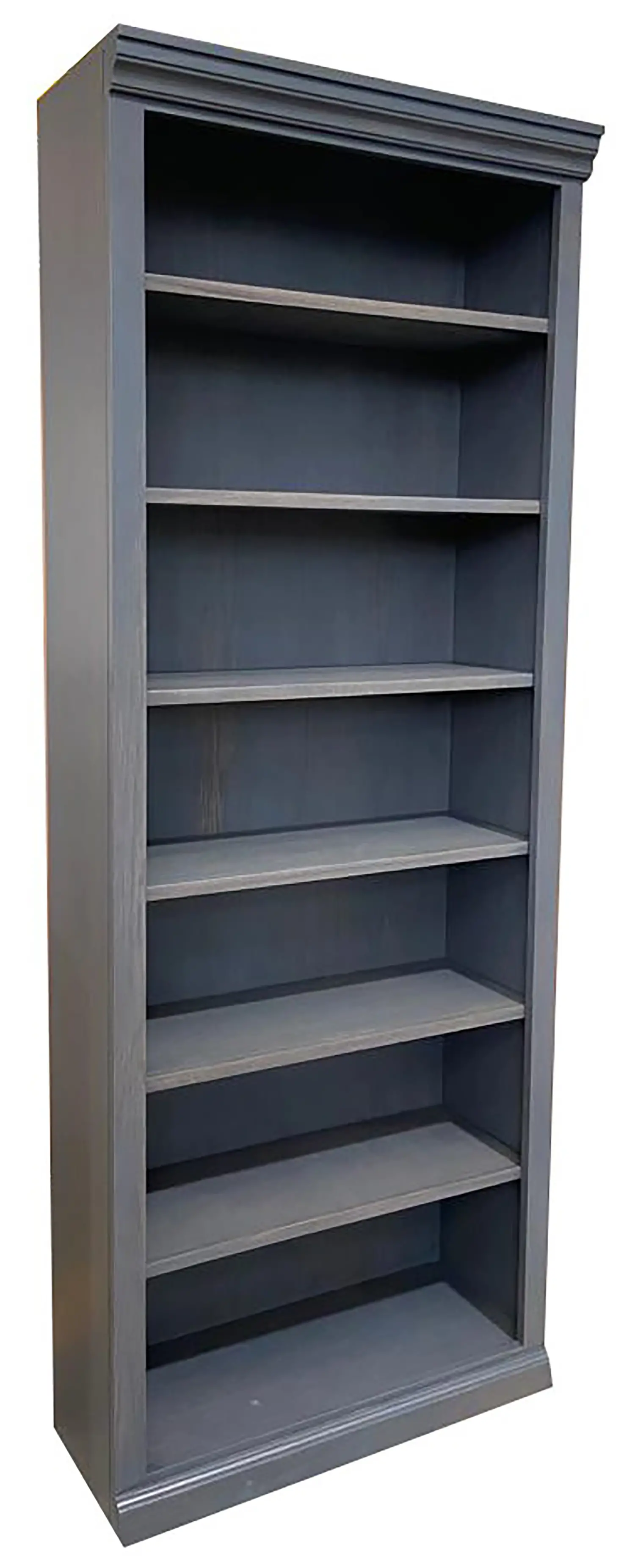 Jackson Gray Wash 84  Bookcase-2