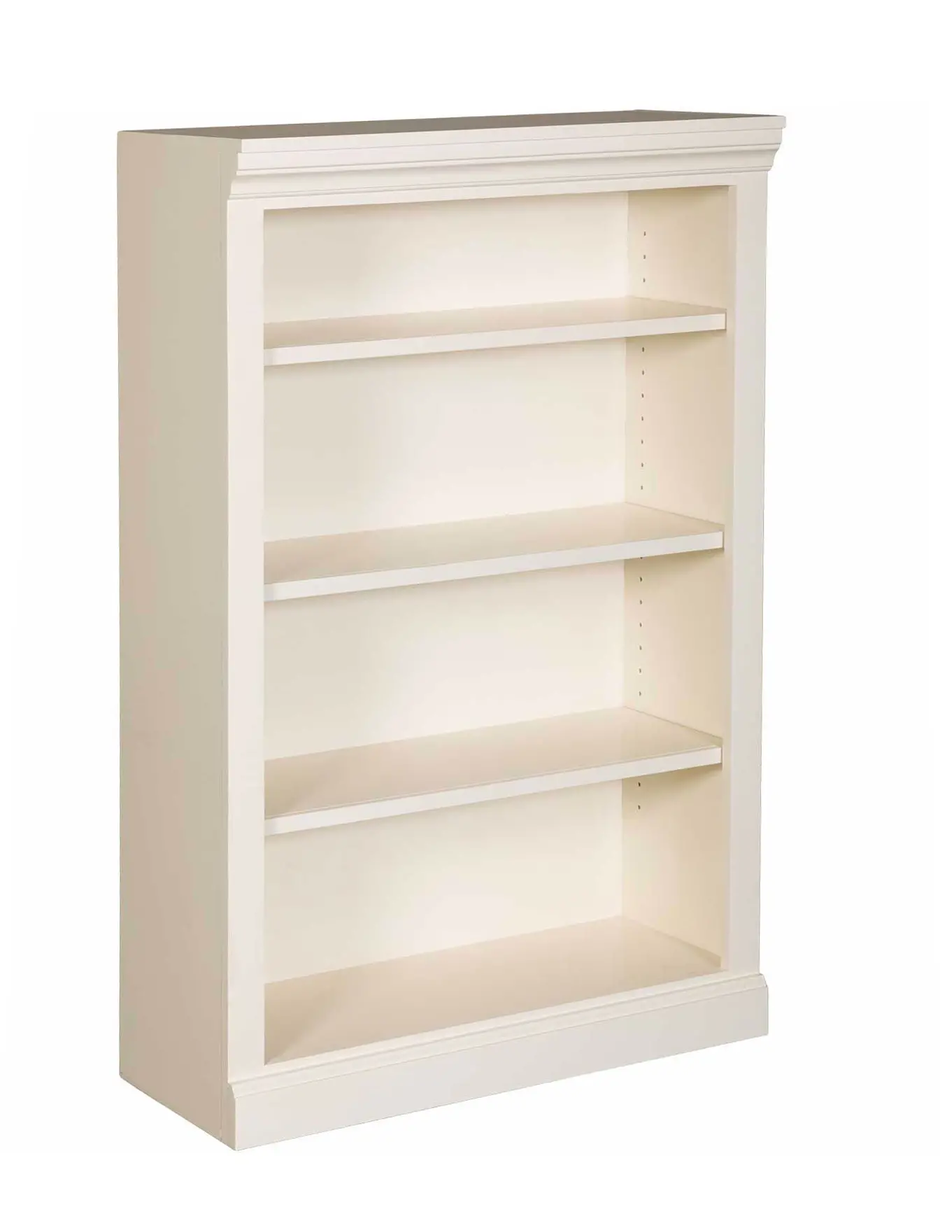 Jackson White Wash 48  Bookcase-1