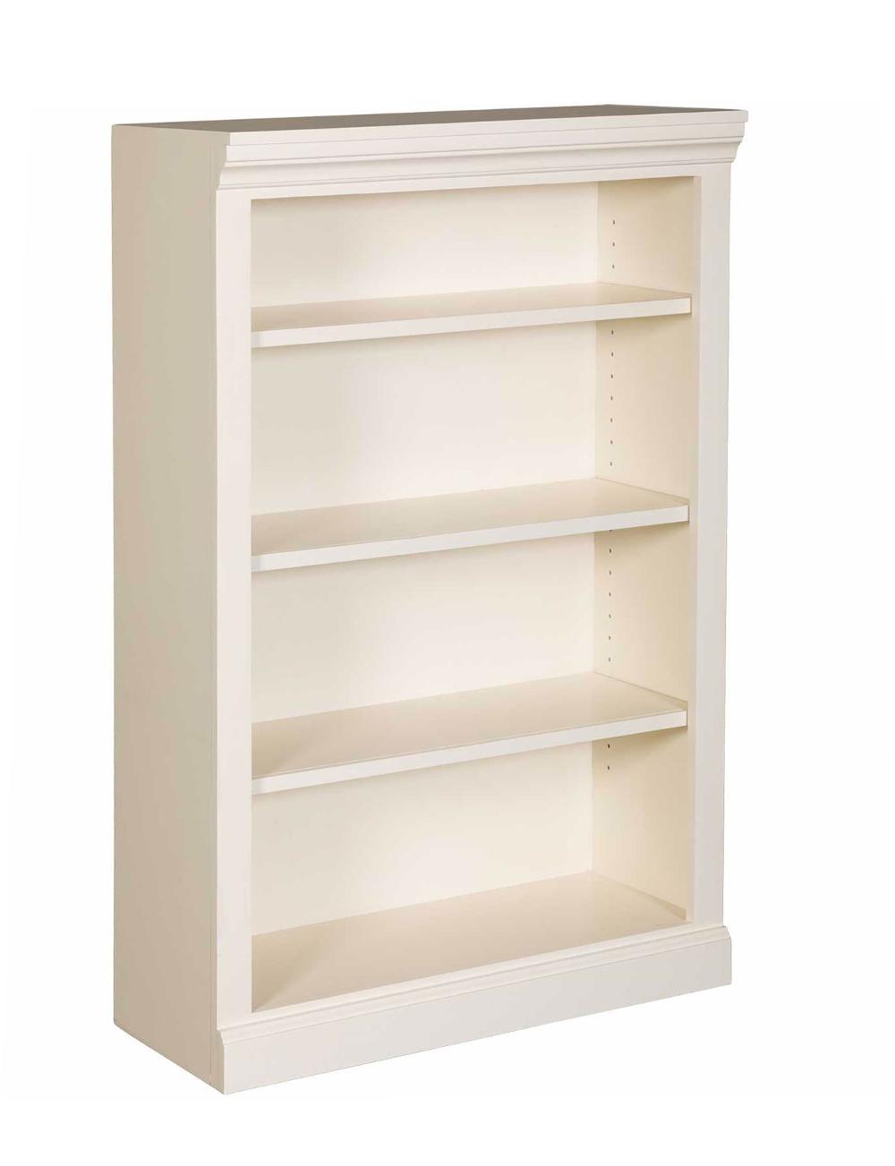 Jackson White Wash 48" Bookcase