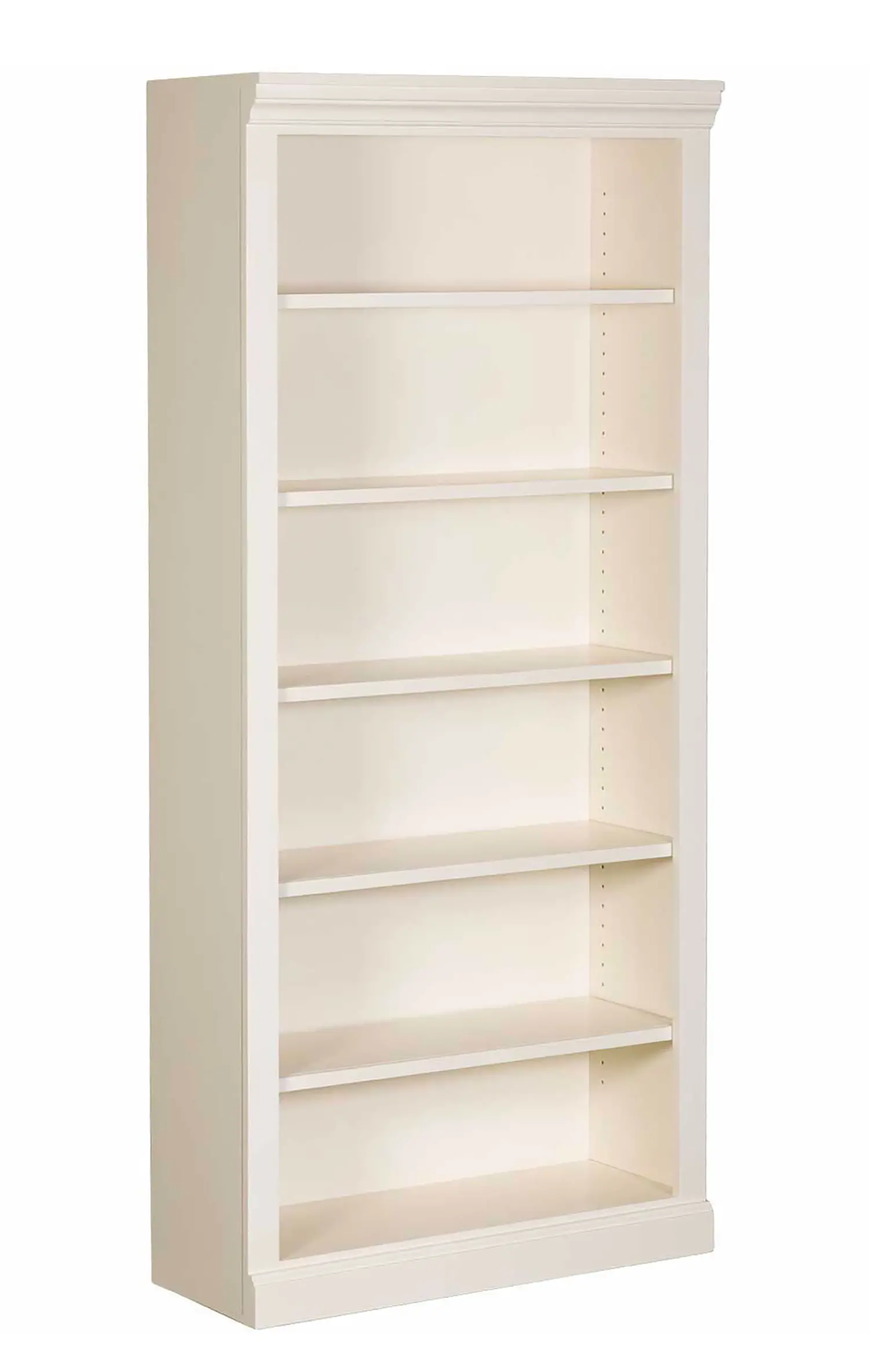 Jackson White Wash 72  Bookcase-1