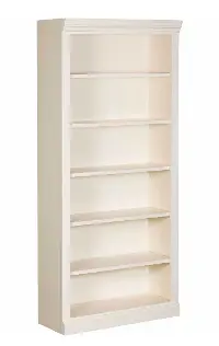 Jackson White Wash 72  Bookcase
