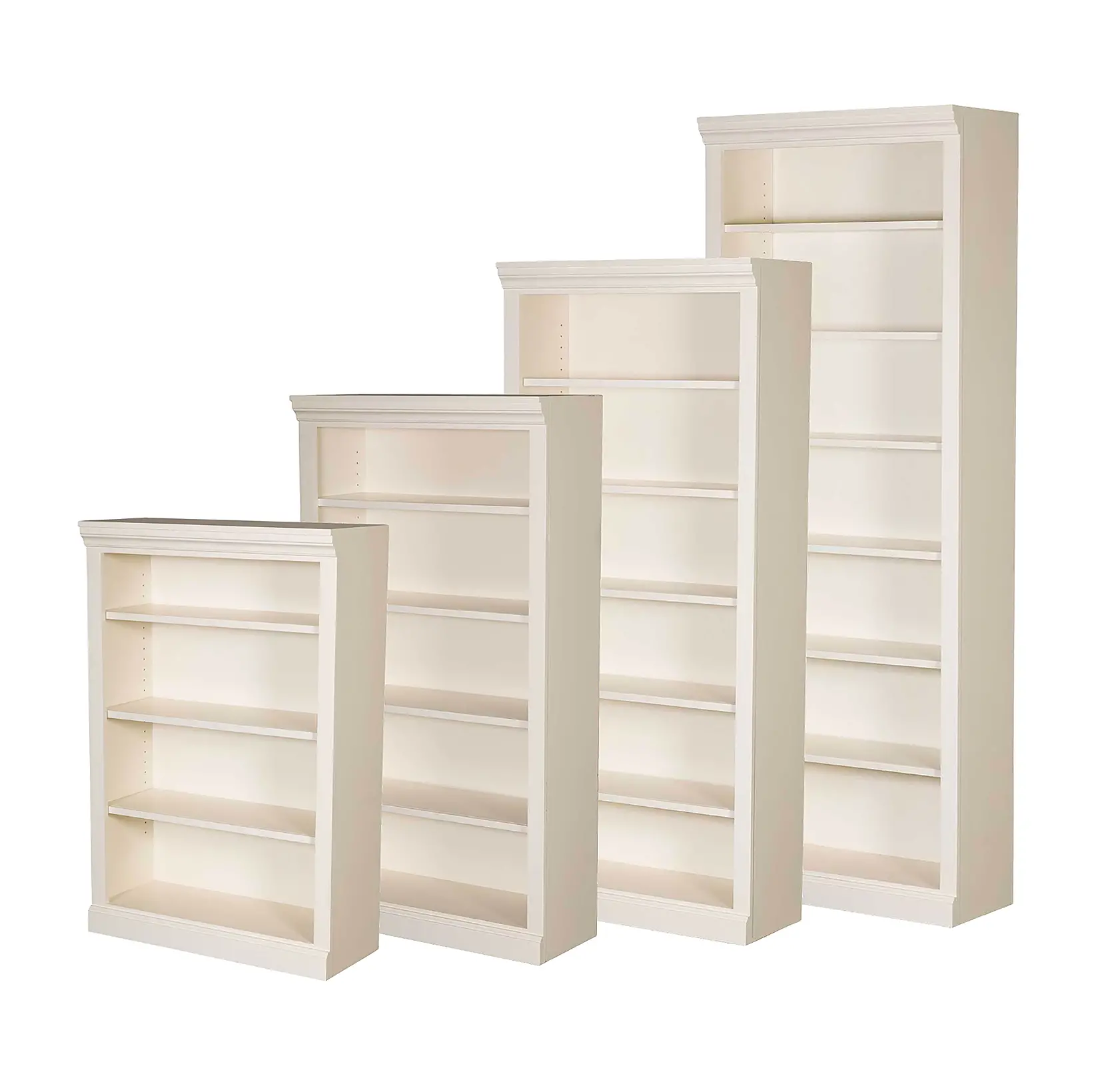 Jackson White Wash 72  Bookcase-2