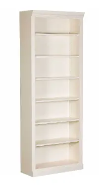 Jackson White 84  Bookcase