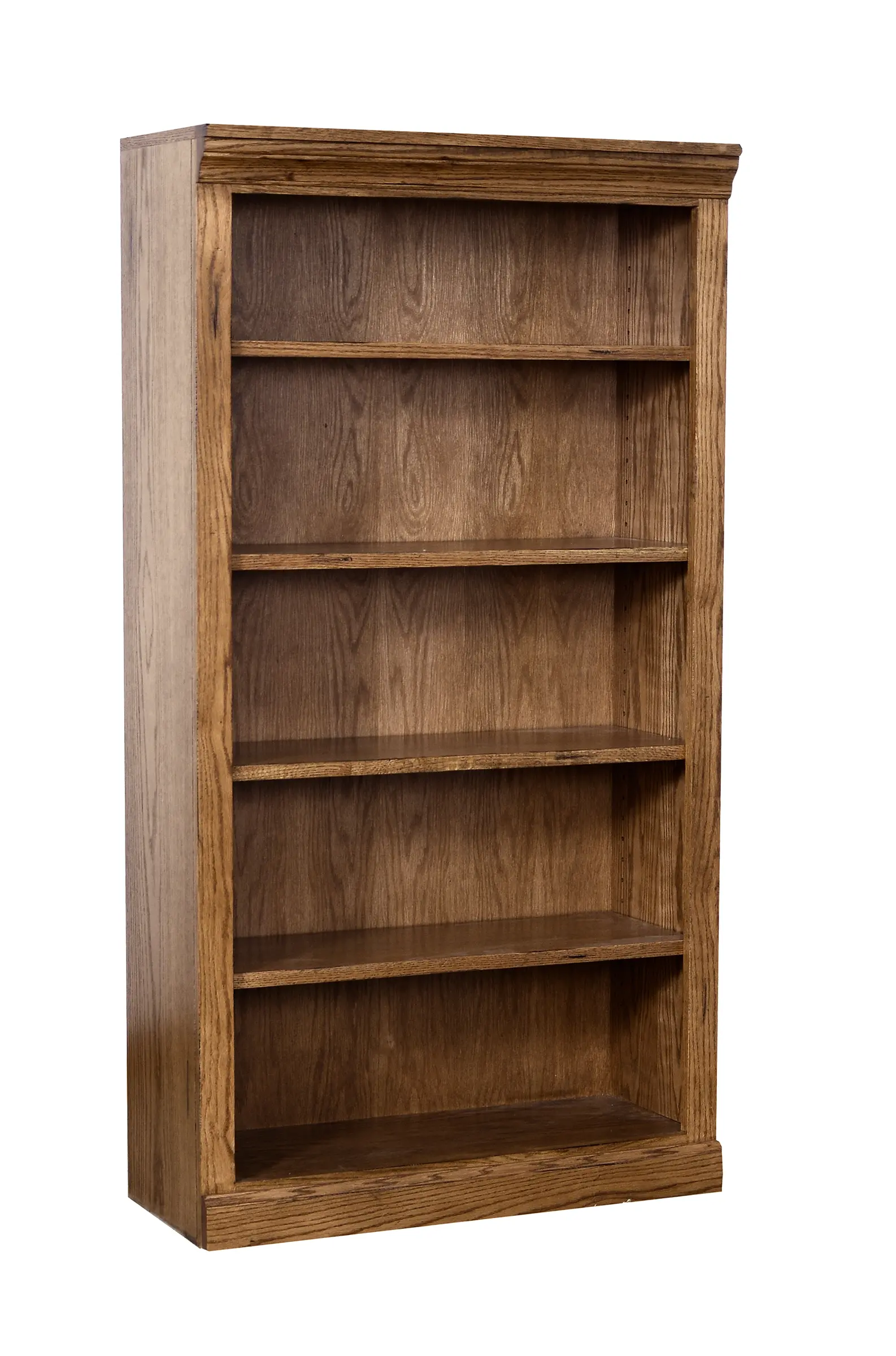 Jackson Rustic Oak 60  Bookcase-1