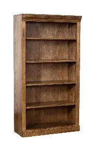 Jackson Rustic Oak 60  Bookcase