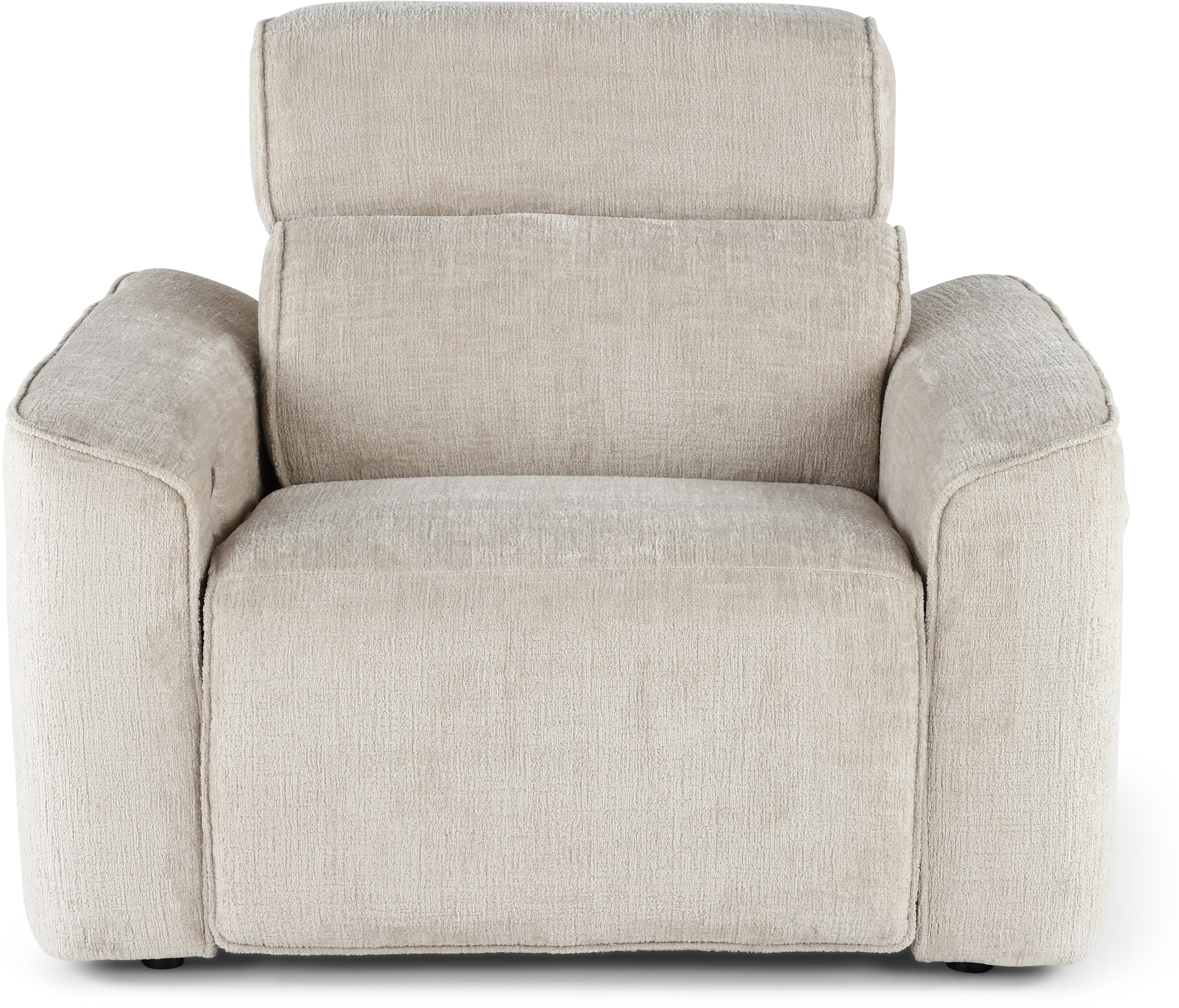 Alora Fossil White Power Recliner-2
