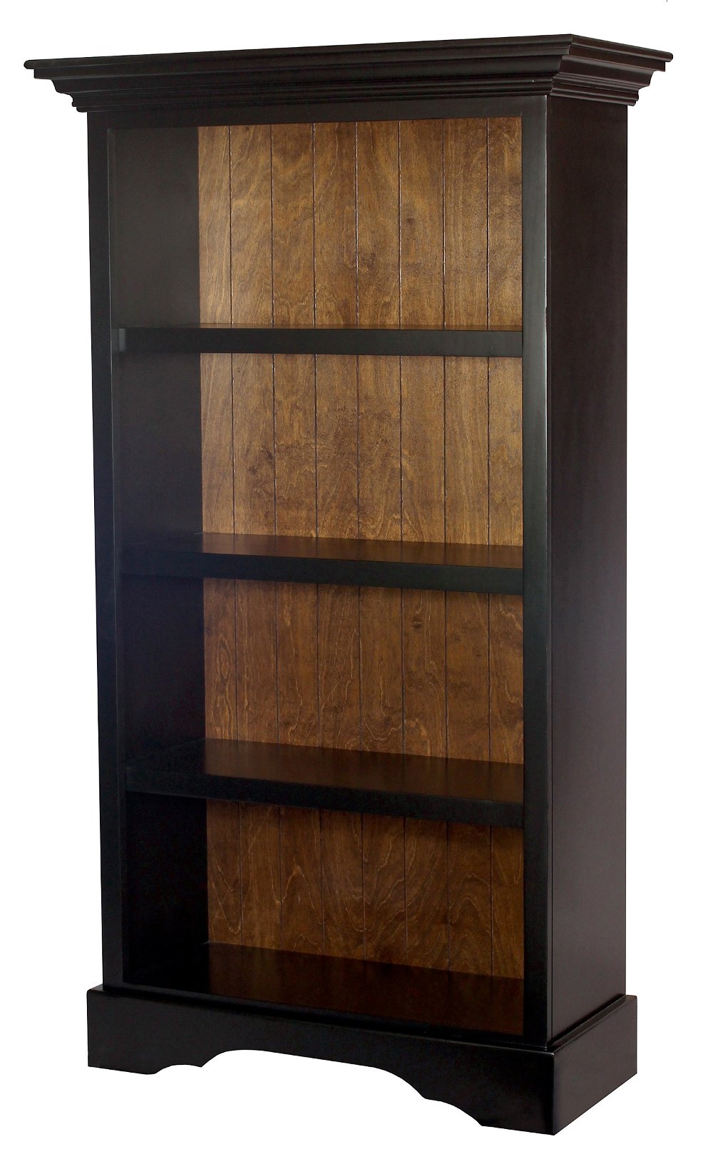 Eton 63" Black Oak Bookcase