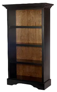 Eton 63  Black Oak Bookcase