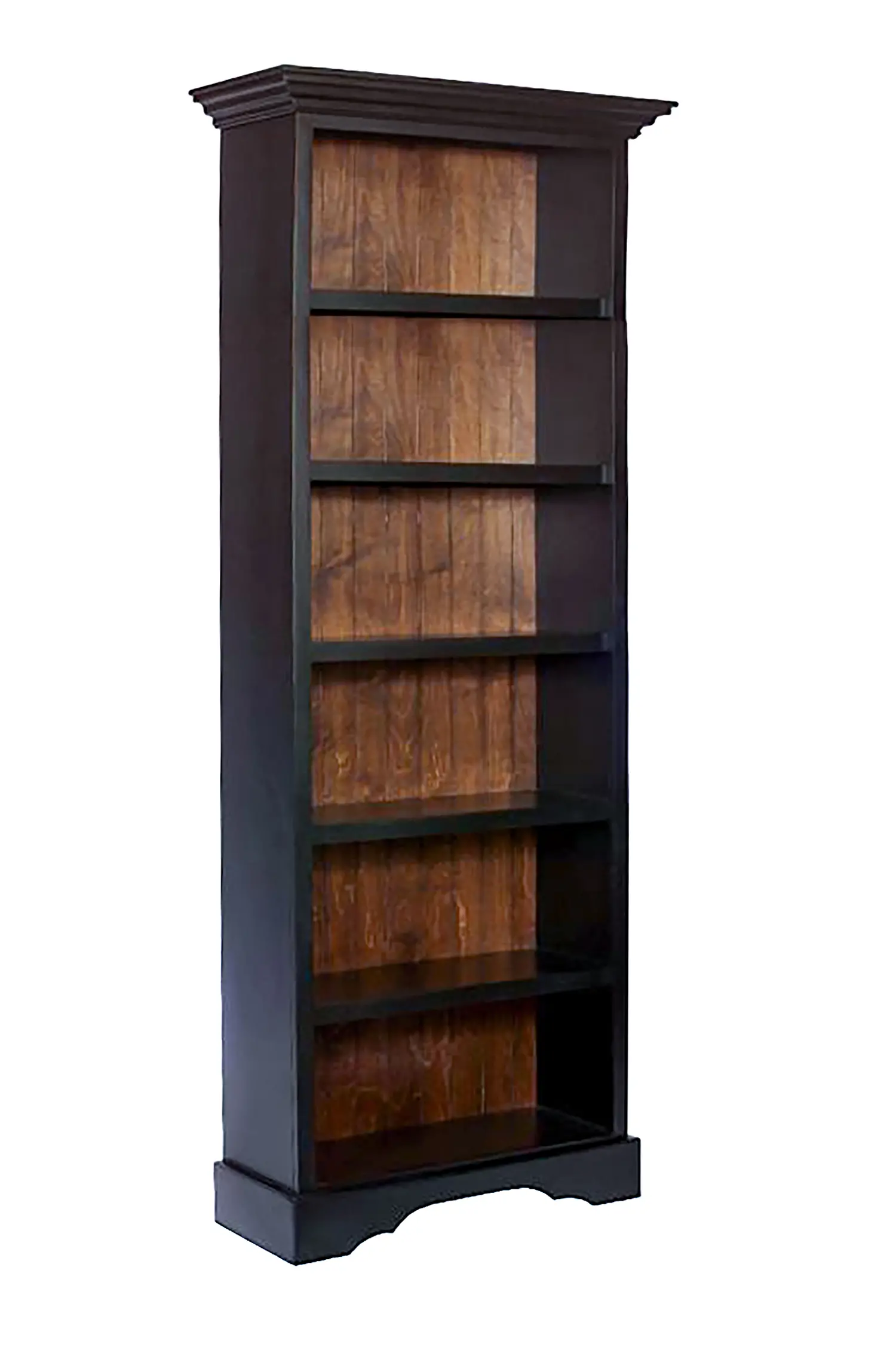 Eton 90  Black Oak Bookcase-1