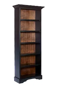 Eton 90  Black Oak Bookcase