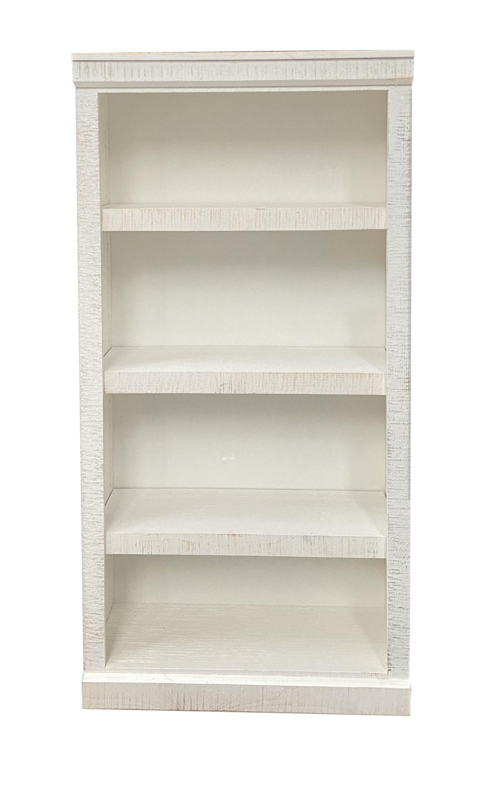 Delta 60" White Bookcase