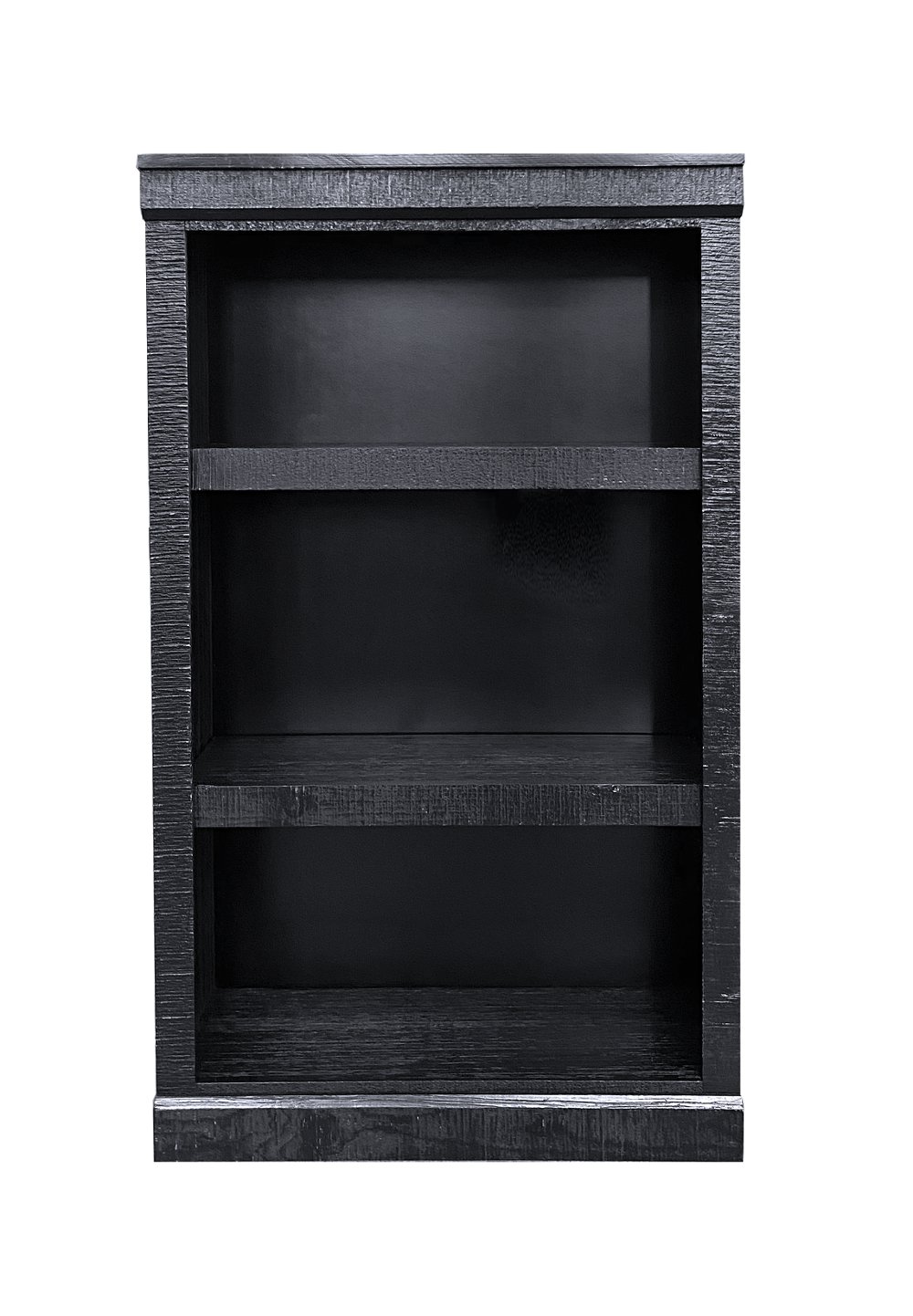 Delta 48" Black Bookcase