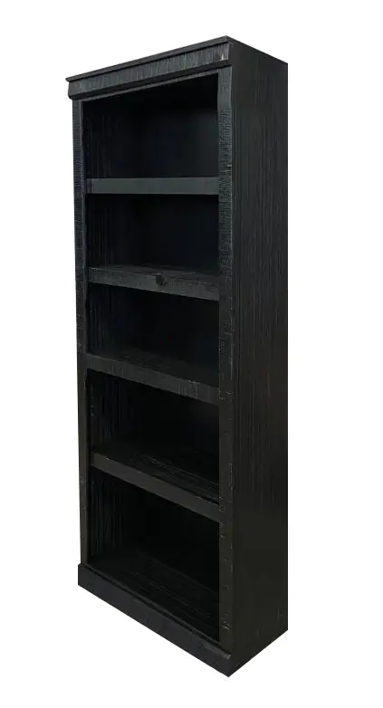 Delta 72  Black Bookcase-2