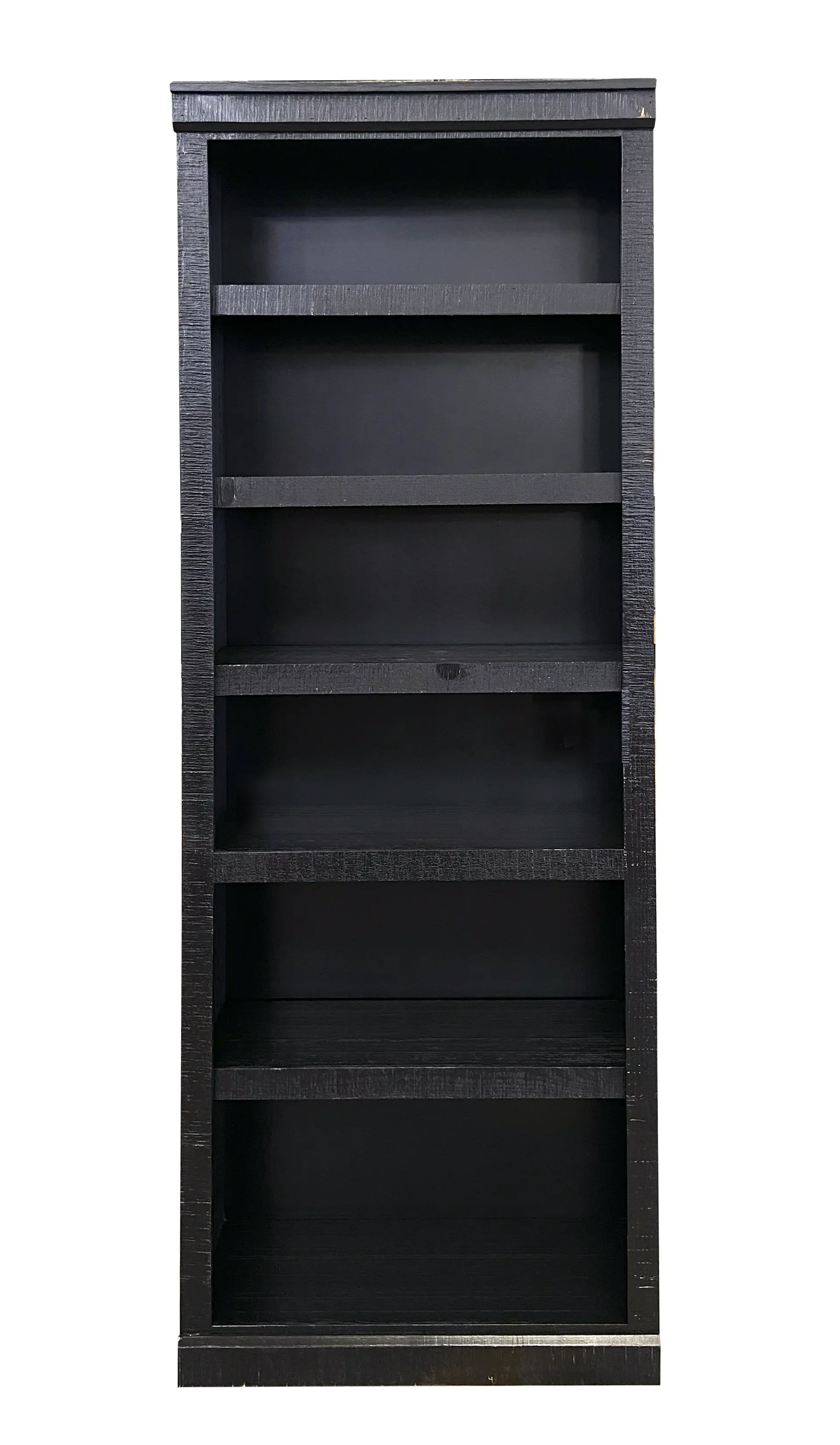 Delta 84  Black Bookcase-1
