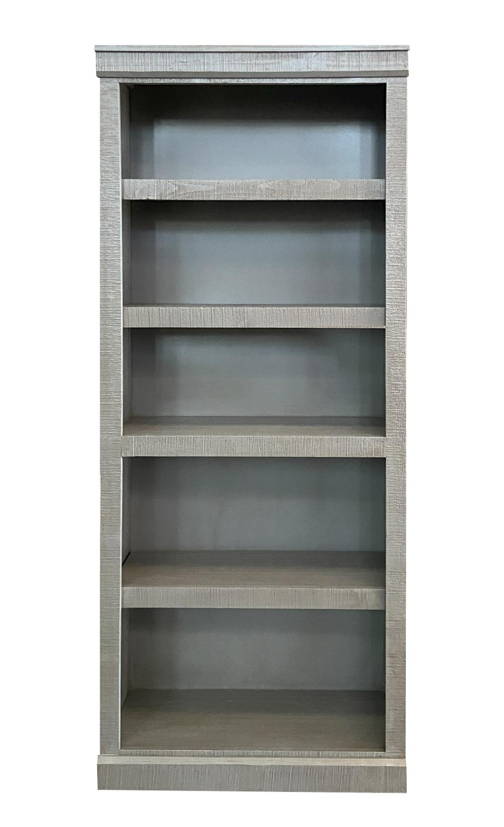 Delta 72" Gray Bookcase