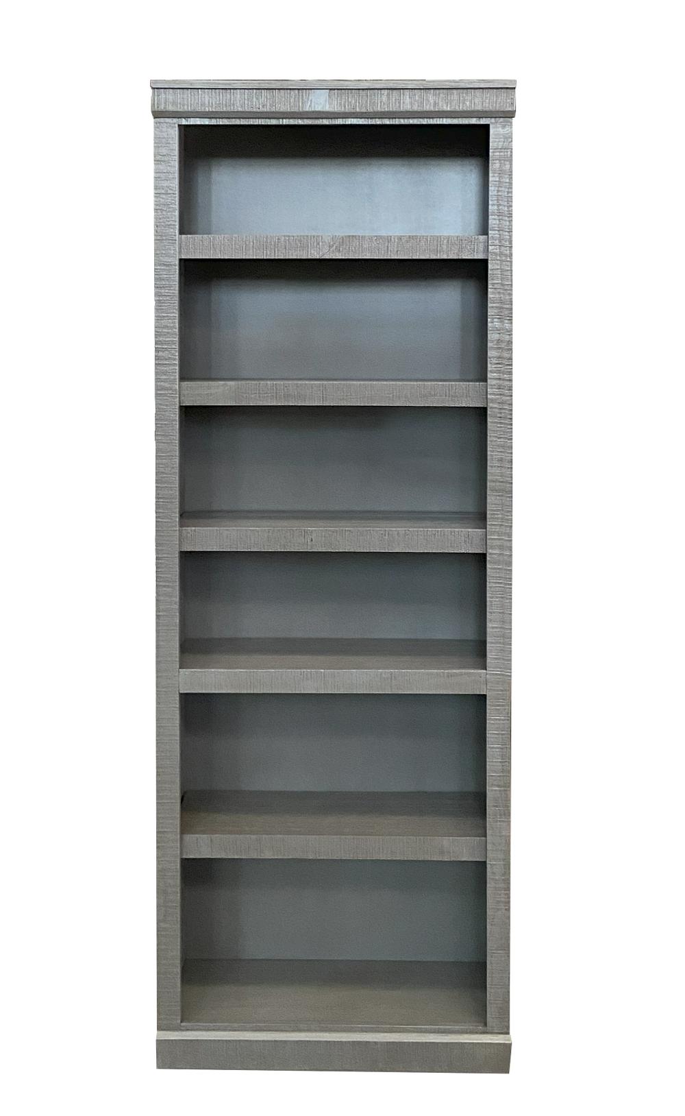 Delta 84" Gray Bookcase