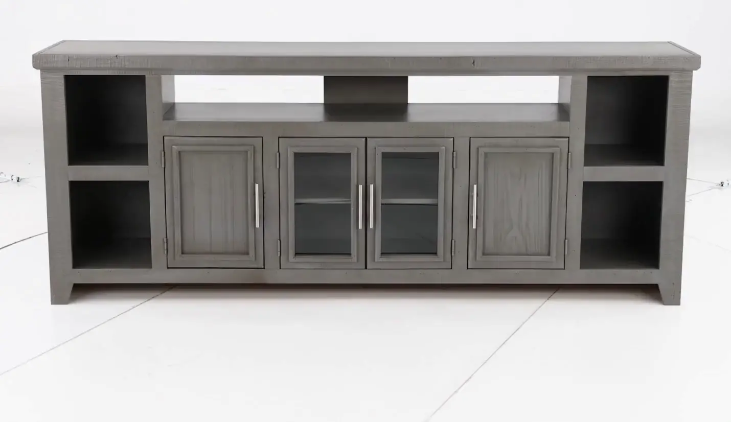 Heath Gray 85  TV Stand-8